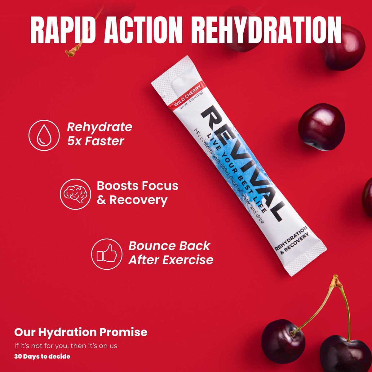 Revival Rapid Rehydration Electrolytes Powder