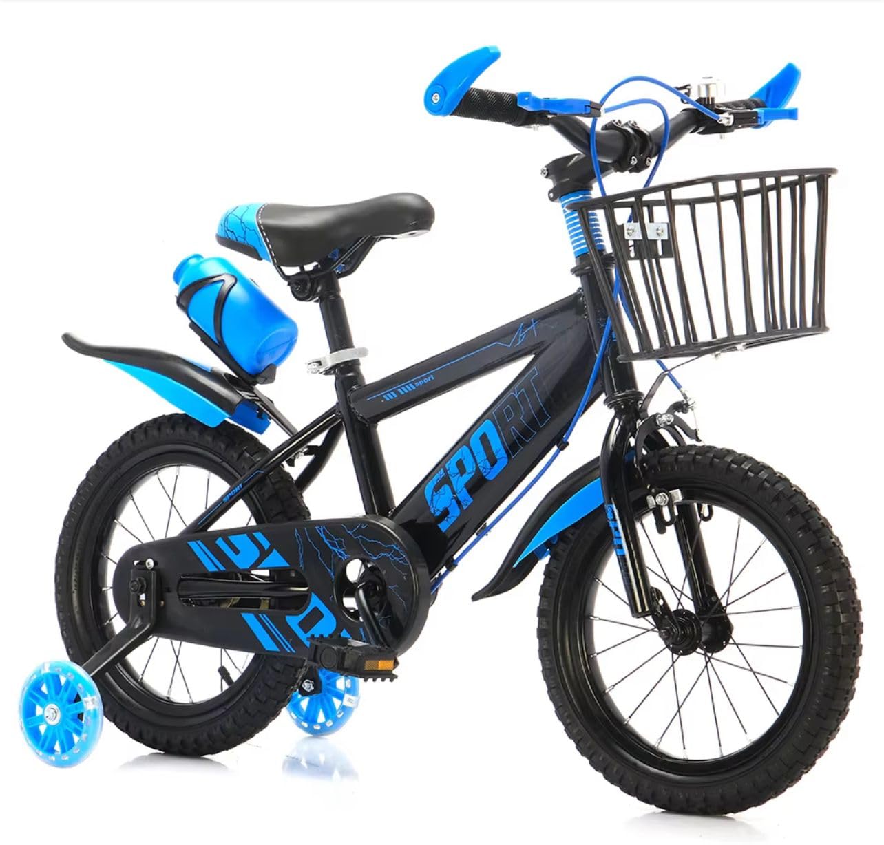 Kids Sport Bike, Tourer, Bicycle, Cycling, Boys Cycle, 12" 14" 16" 18" 20" Children’s Bicycle, Child Bikes, Adjustable Sport Bike 2-12 Years Old, Stabilisers,