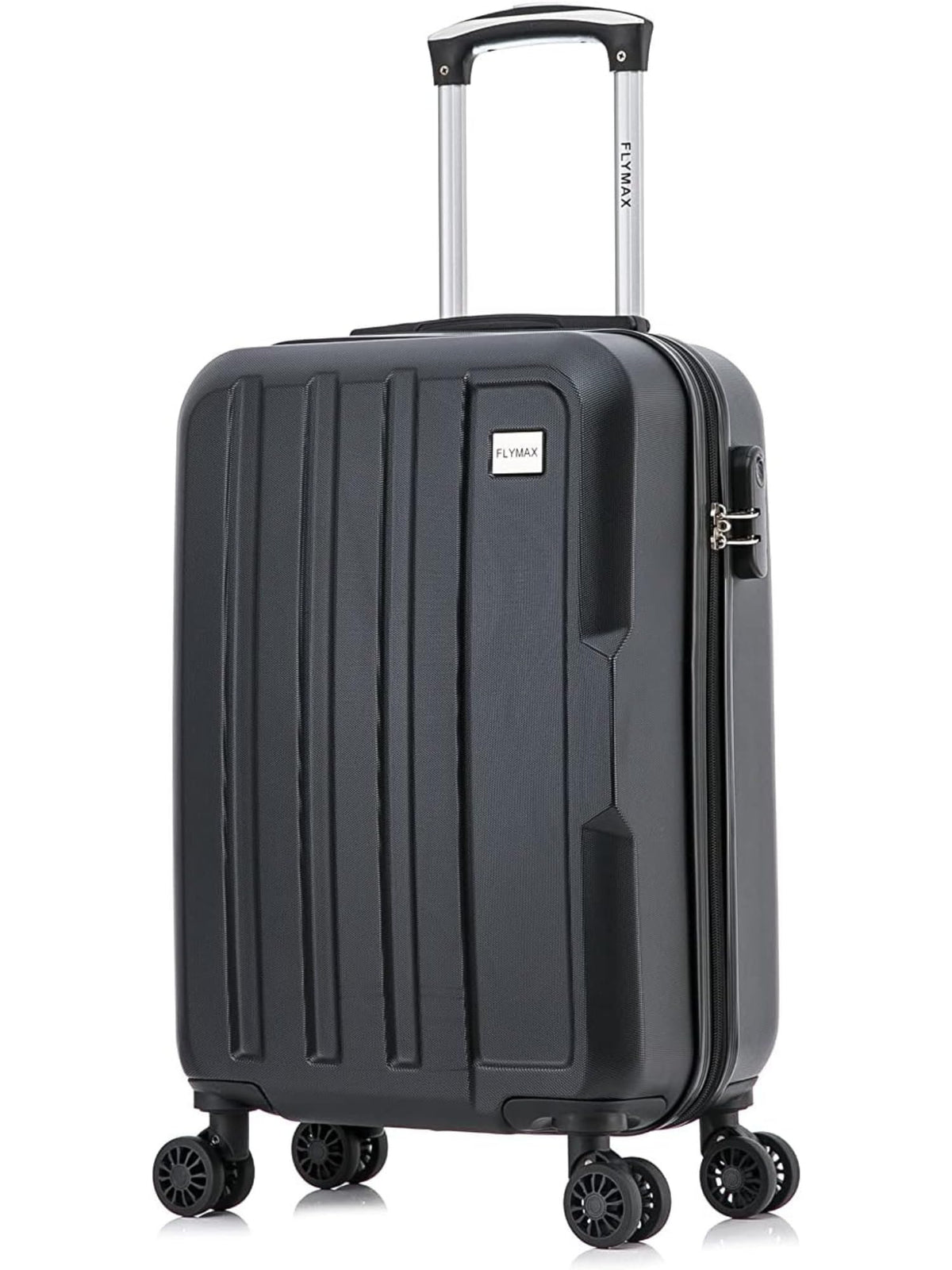 FLYMAX 29" Large Suitcase 4 Wheel Lightweight Luggage Hard Shell Travel Case Hold Check in Fits 23kg - 27kg + 3 Digit Lock Suitcase Large + Telescopic Handle 103 Litre Capacity