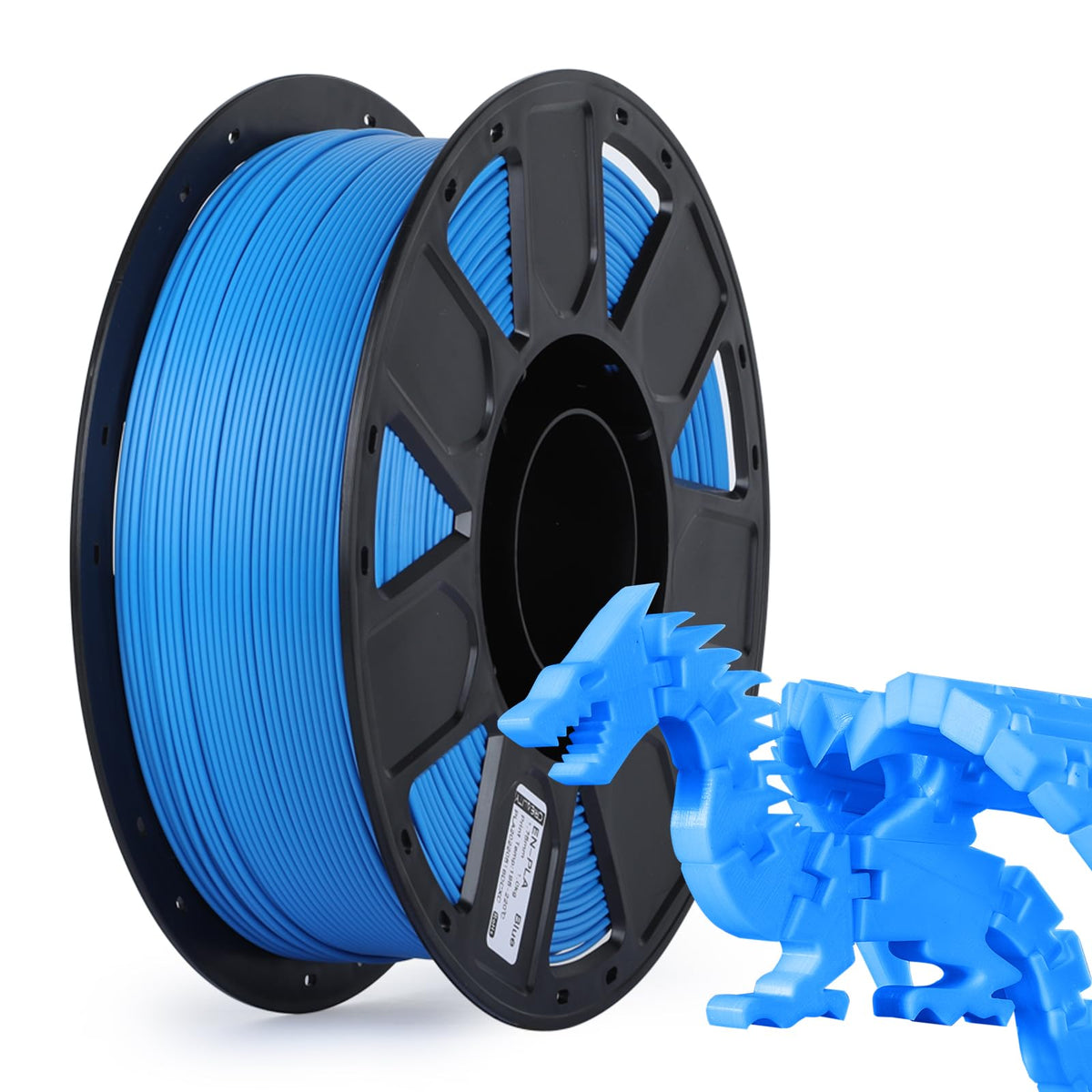 Creality Ender PLA 3D Printer Filament 1.75mm, 4 Packs 1KG Spool(2.2lbs), Dimensional Accuracy +/-0.03mm, No Clogging & Bubbles, Fits for Most FDM 3D Printers (White*4KG)