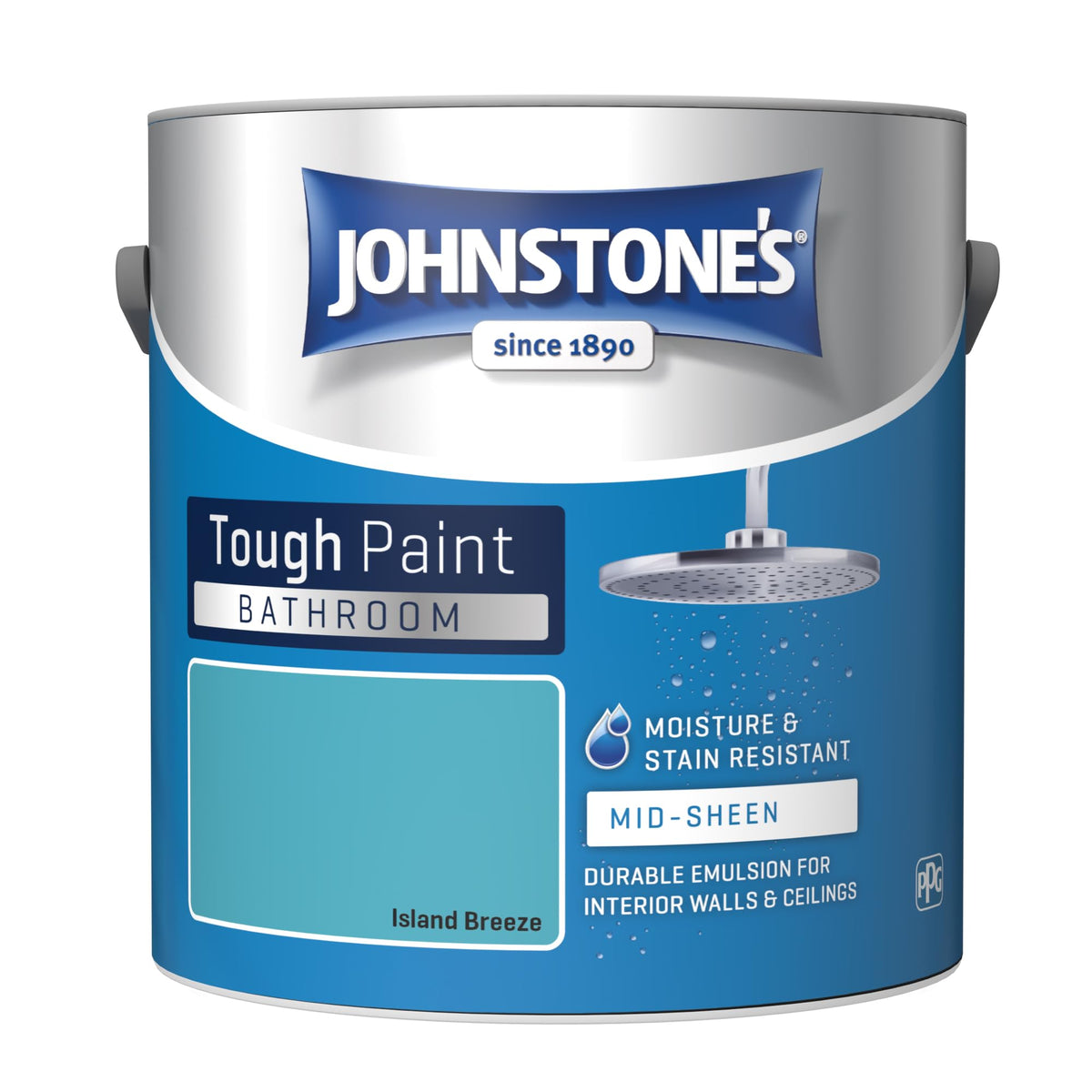 Johnstone's - Bathroom Wall & Ceiling Paint - Seashell - 2.5L