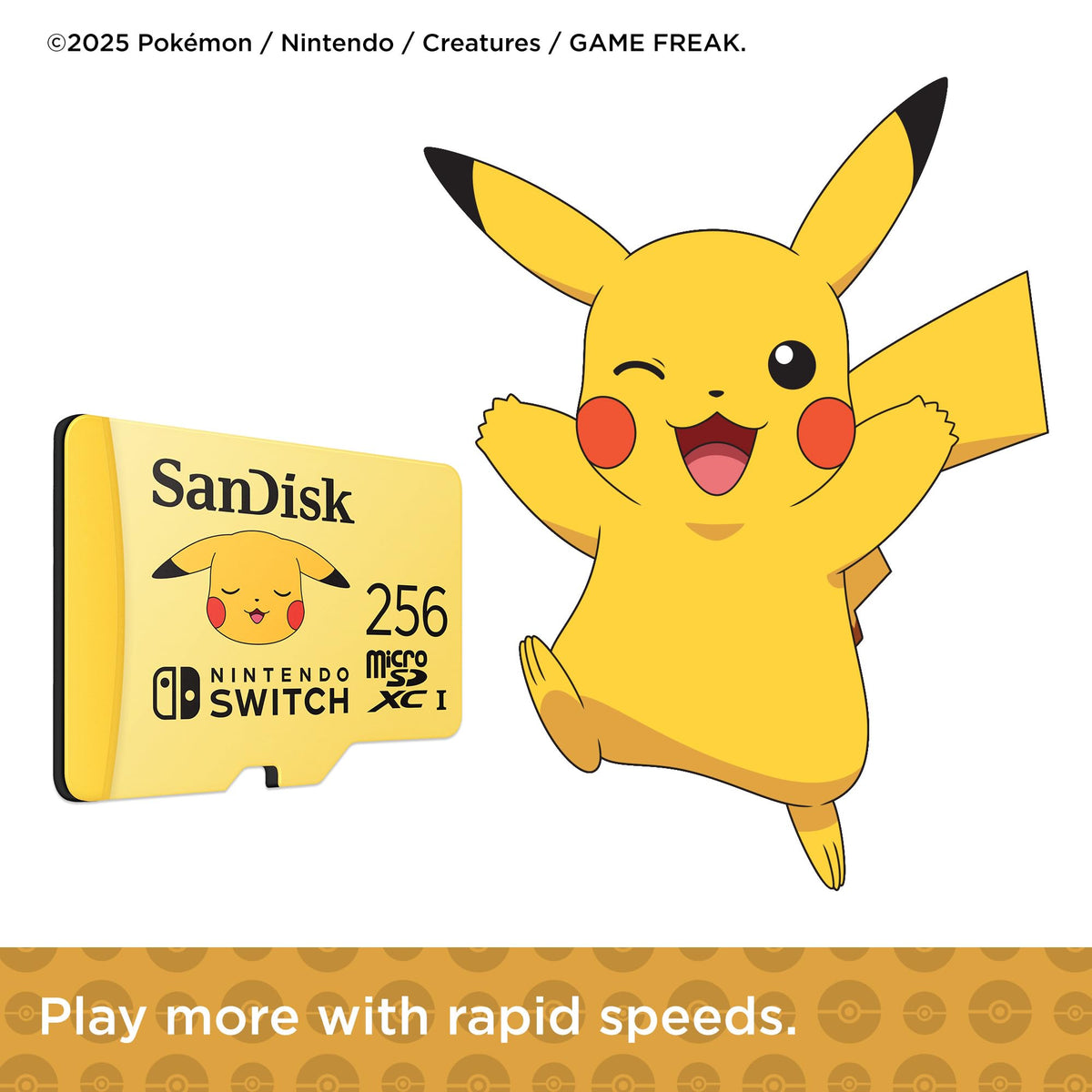 SANDISK microSD Card 128GB, Super Mario Super Mushroom Edition