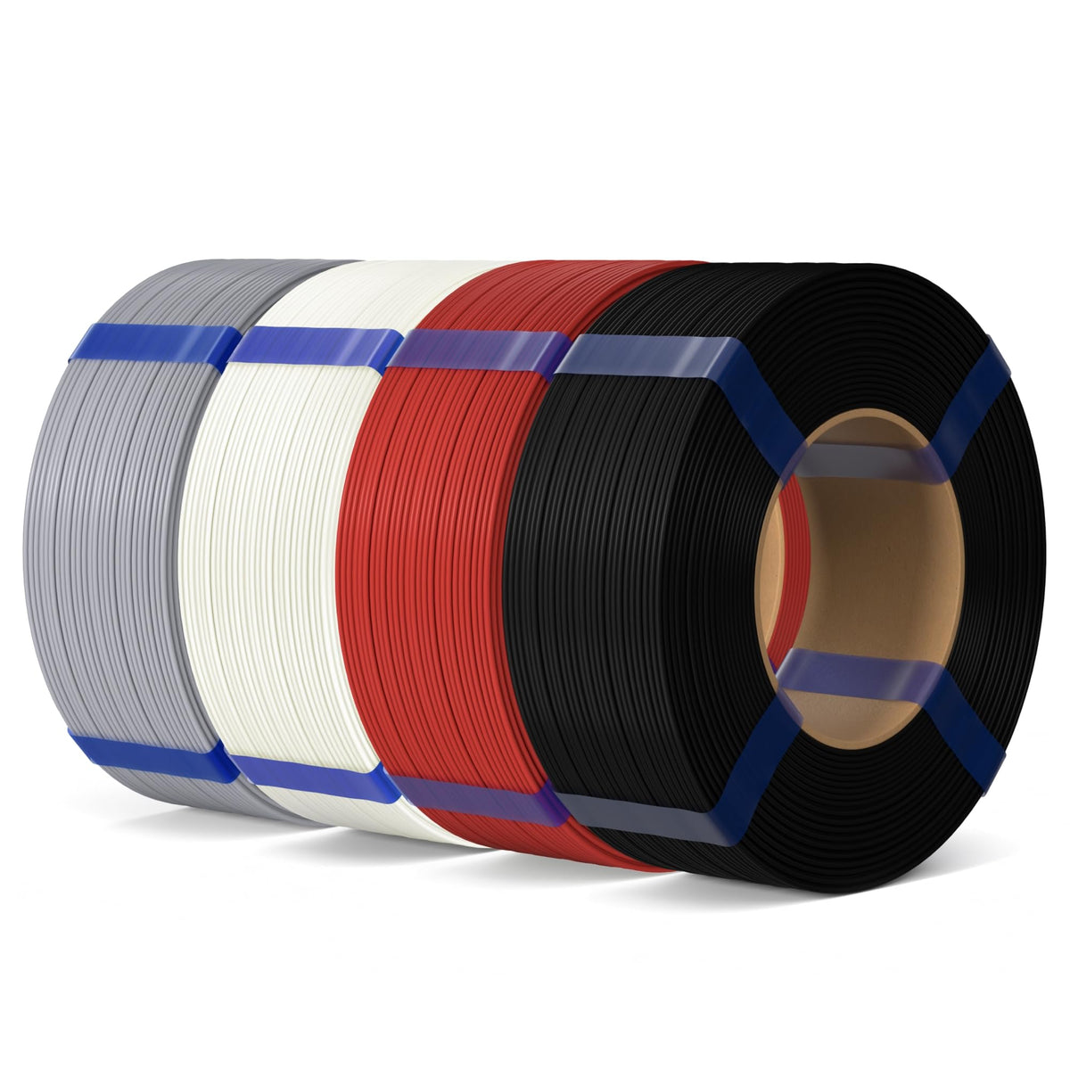 ELEGOO PLA Basic Refill 3D Printer Filament 1.75mm Red 1KG, Easy Storage