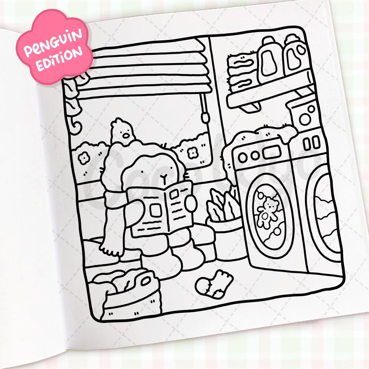 Cozy Capybara: A relaxing, comfy colouring book from the international Number One bestselling author (Coco Wyo)