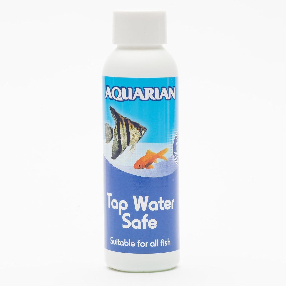 AQUARIAN Tap Water Safe Fish Aquarium Water Conditioner, 118 ml Bottle
