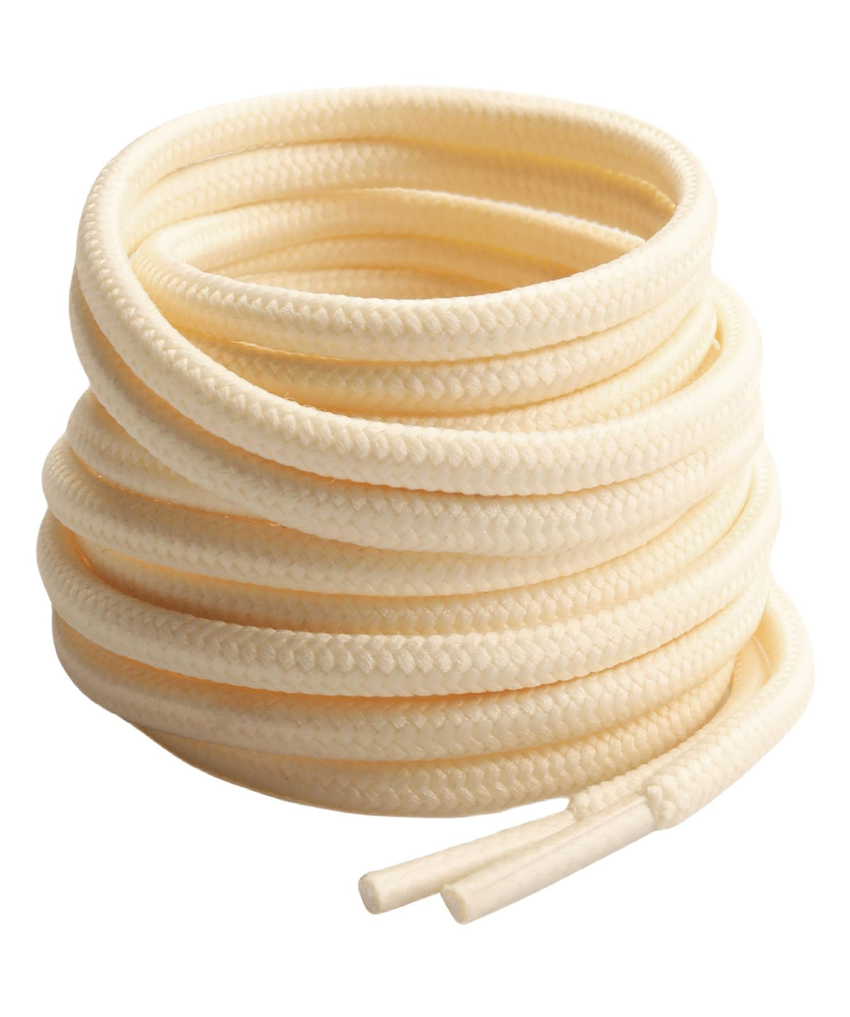 Round Boots Shoelace, 4mm Diameter Outdoor Work & Hiking Boots Replacements Shoe Laces for Athletic Trainer Shoe