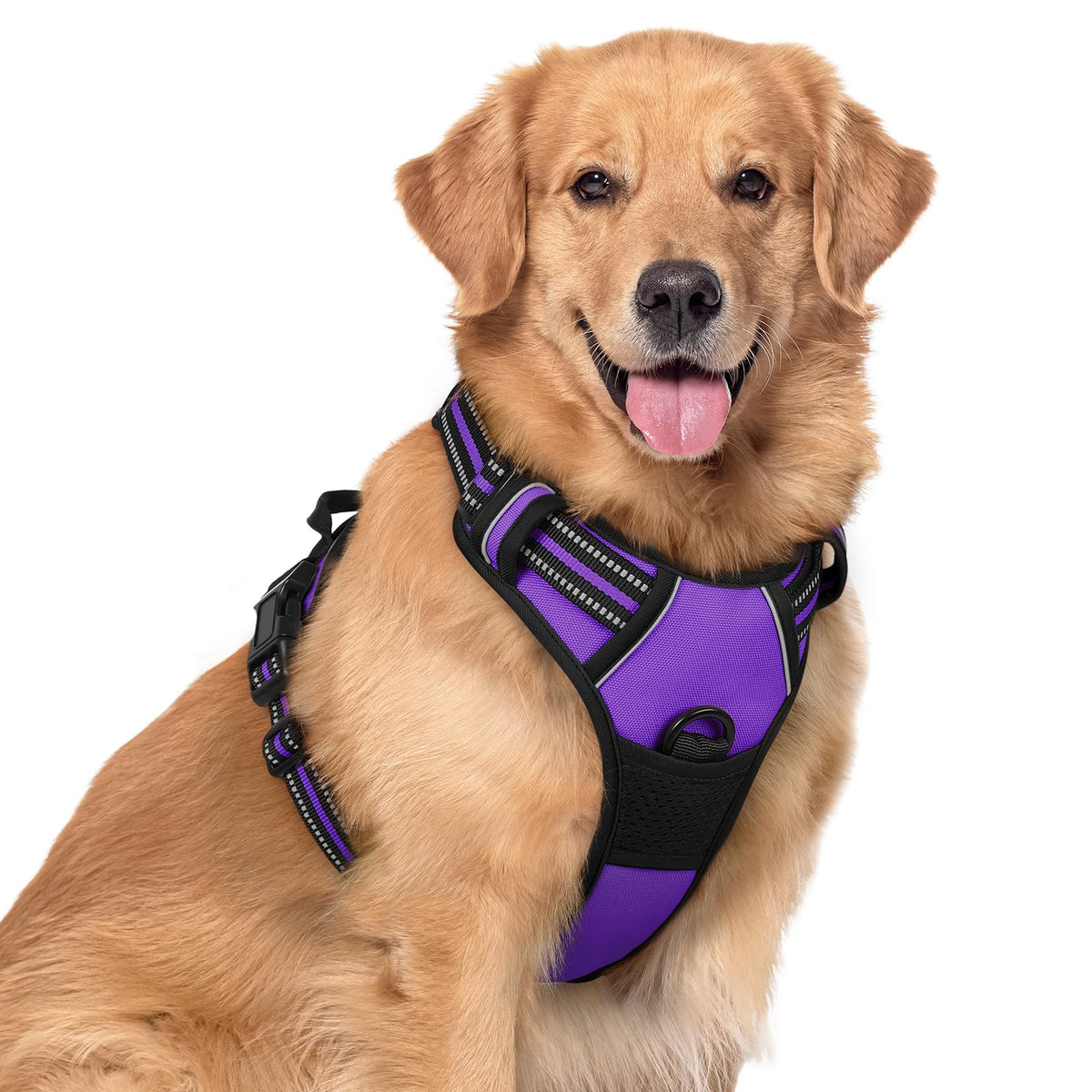 rabbitgoo Dog Harness Large Dog, No Pull Vest with Front Clip & Handle