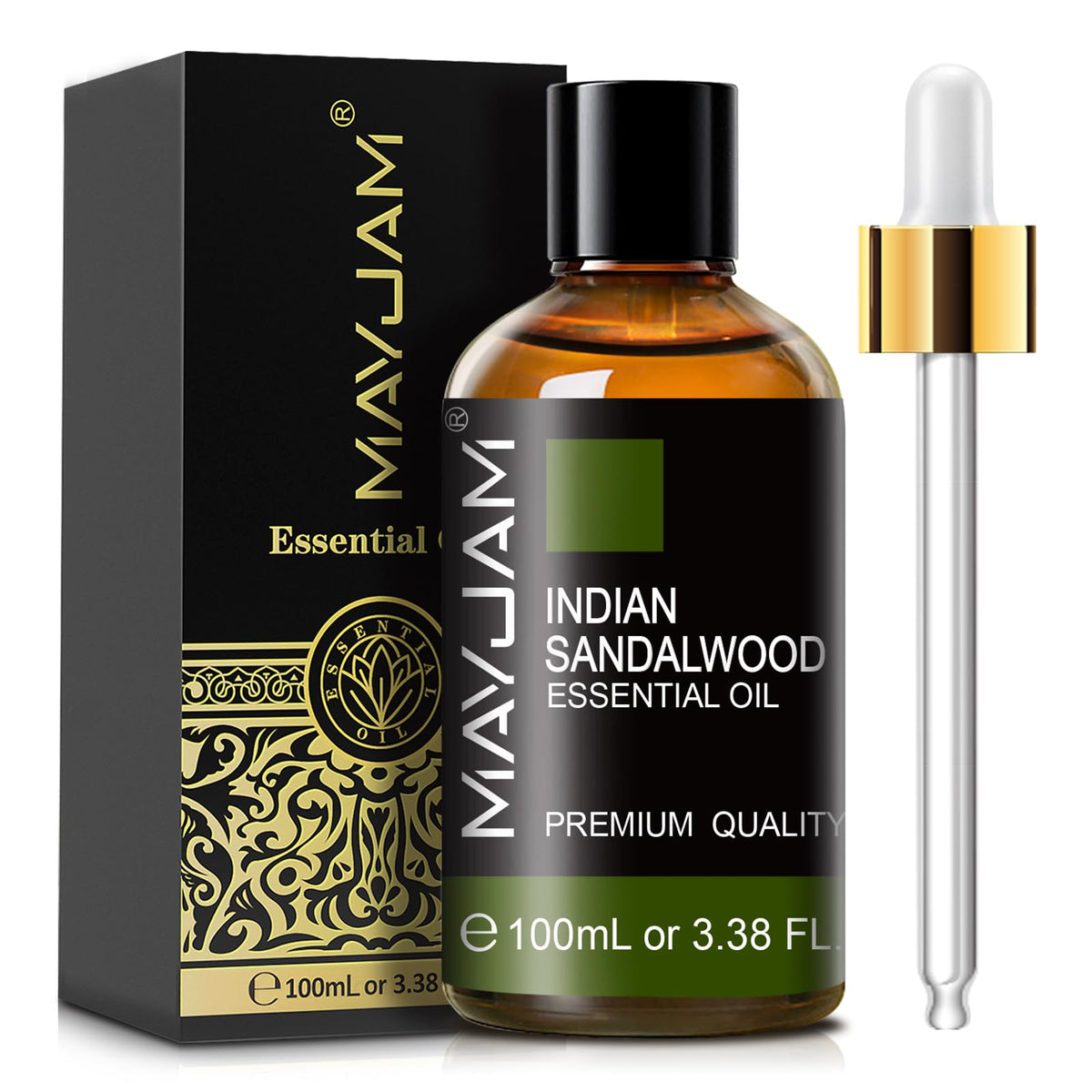 MAYJAM Peppermint Essential Oil 100ML - Premium Diffuser Oil