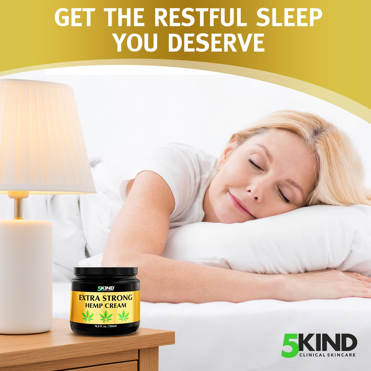 5Kind Extra Strong Hemp Cream 100ml - Hemp and Arnica Cream