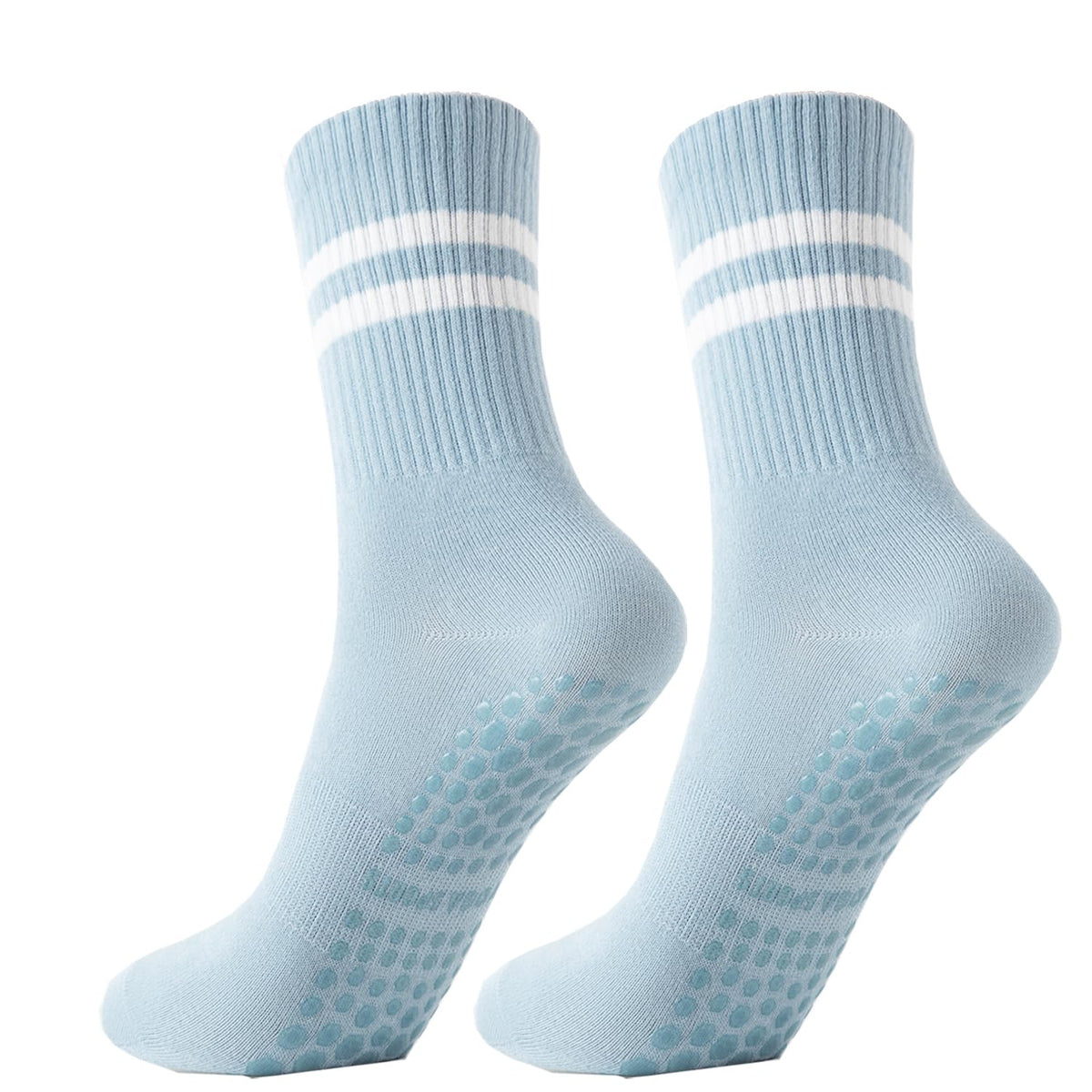 Non Slip Yoga Grip Pilates Socks for Women&Men Anti Slipper Grippy Socks for Ballet, Hospital, Dance, Trampoline, Barre