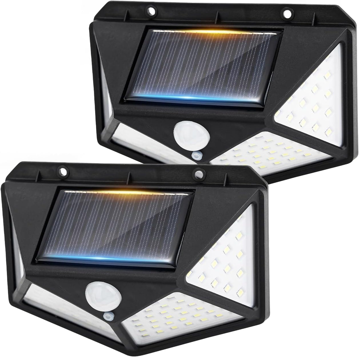 GRIFEMA 2 Pack Solar Security Lights with Motion Sensor