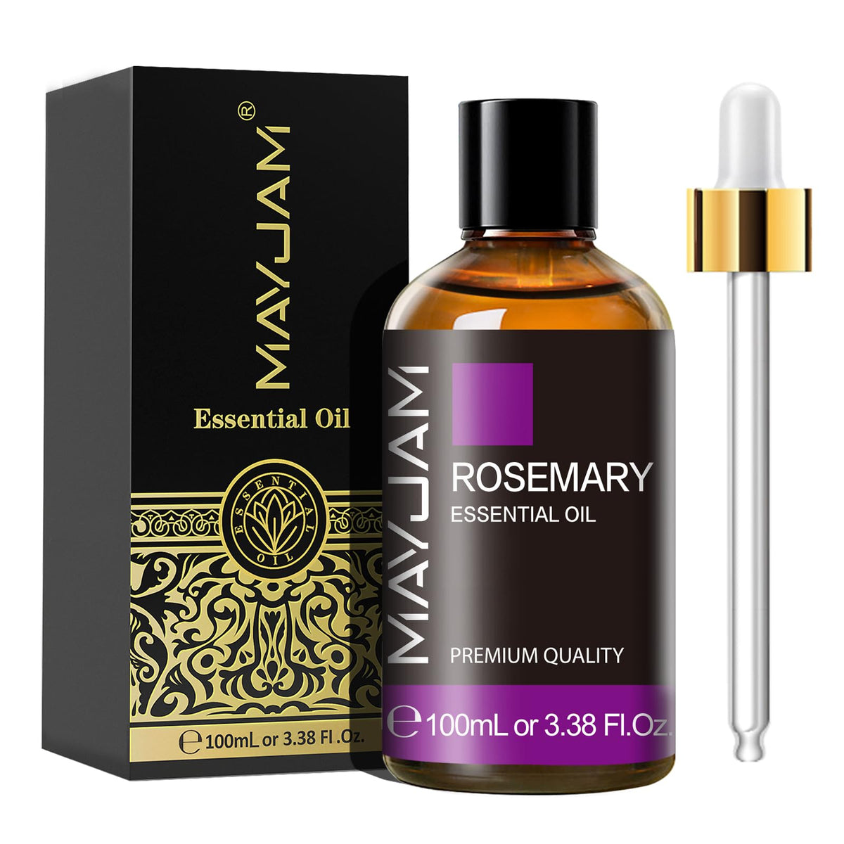MAYJAM Peppermint Essential Oil 100ML - Premium Diffuser Oil