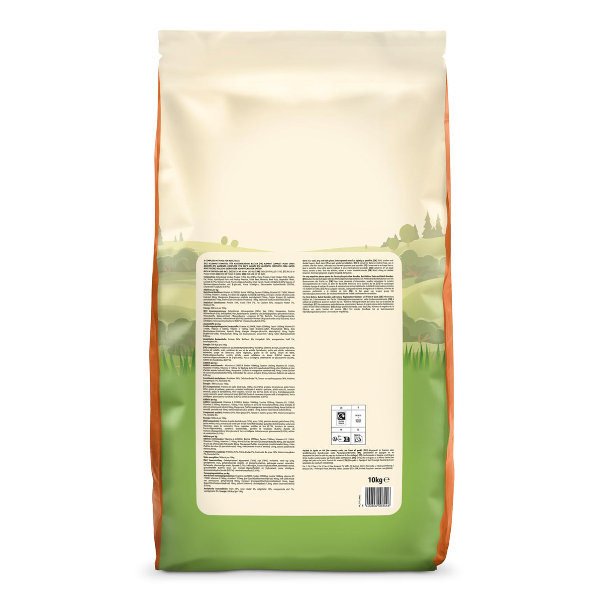 by Amazon Complete Dry Cat Food Rich in Chicken & Rice for Adult Cats, 1 Pack of 3 kg (Previously a Lifelong brand, same product)