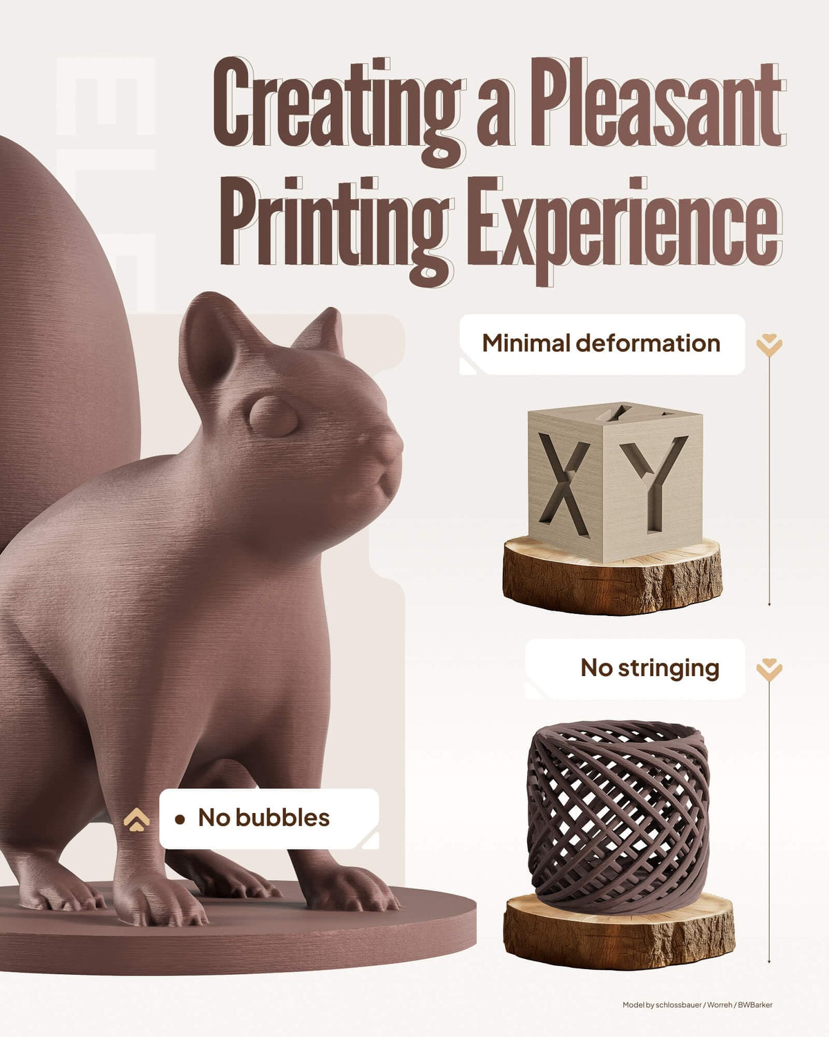 ELEGOO PLA Filament 1.75mm Black 1KG, 3D Filament Dimensional Accuracy +/- 0.02mm, 1kg Cardboard Spool(2.2lbs) 3D Printing Filament Fits for Most FDM 3D Printers