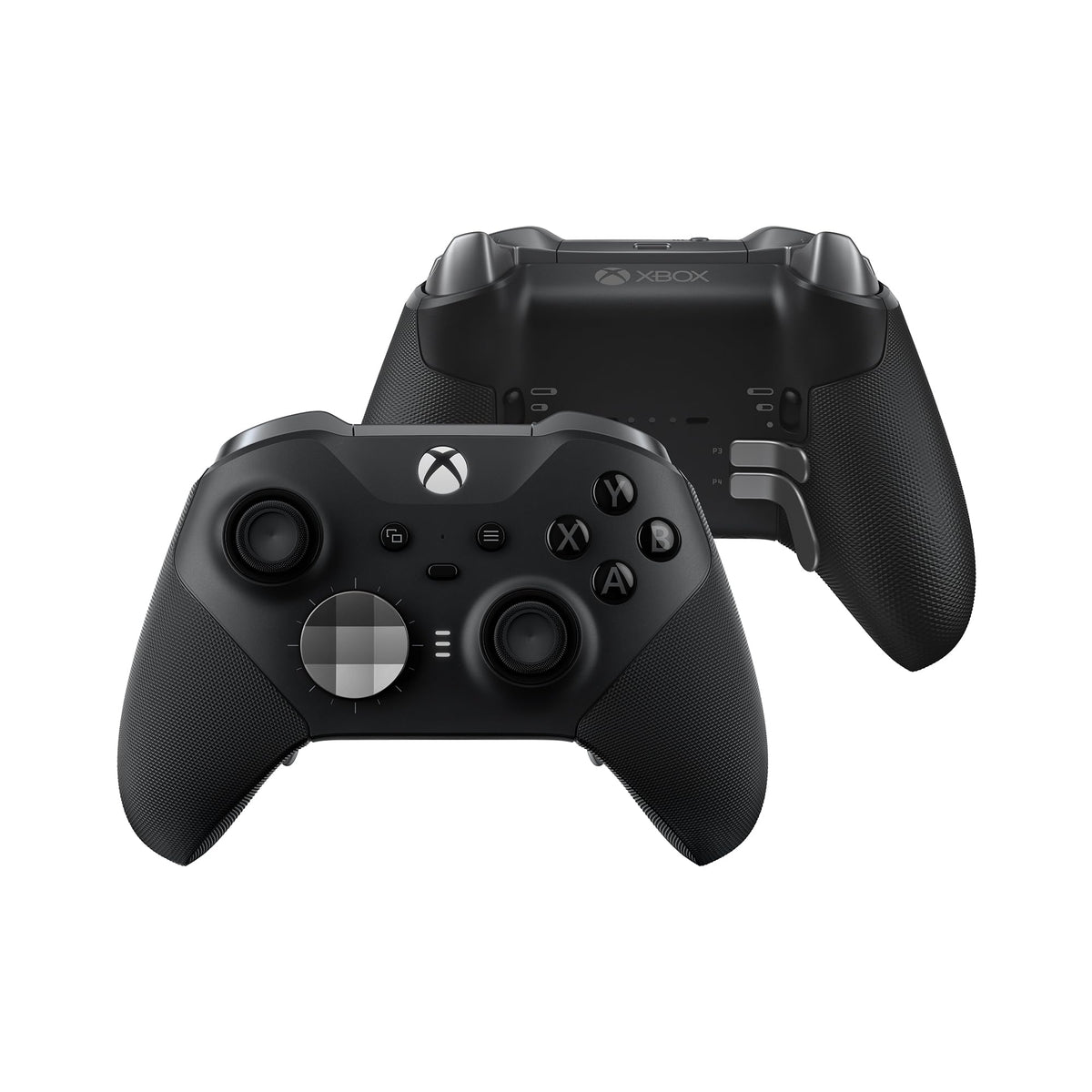 Xbox Elite Bluetooth Wireless Controller Series 2 - Core Edition (White) for PC, Series X|S, One, Windows 10, Mobile, Adjustable Tension Thumbsticks, Shorter Hair Trigger Locks, Rubberized Grip