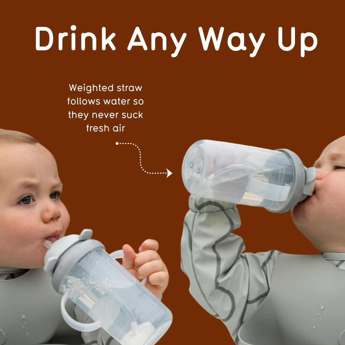 TUM TUM Tippy Up Free Flow Sippy Cup (No Valve), Sippy Cup for Toddlers, 200ml, BPA Free (Pete Polar Bear S3)