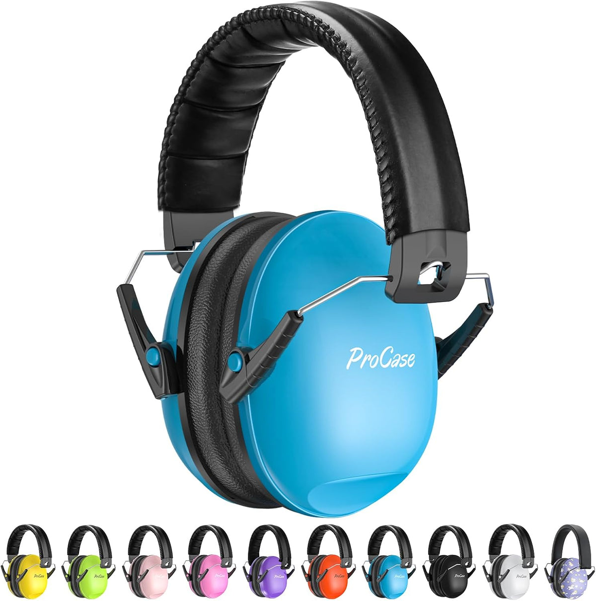 ProCase Ear Defenders for Children/Toddlers 3-16 Years SNR 27dB -Blue