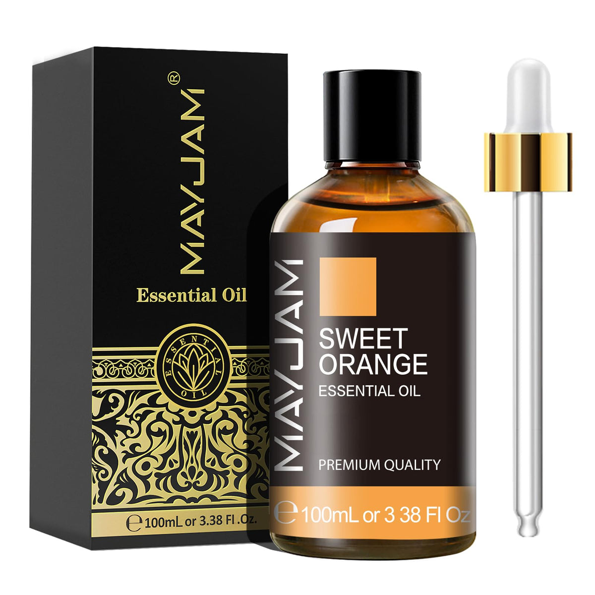 MAYJAM Peppermint Essential Oil 100ML - Premium Diffuser Oil