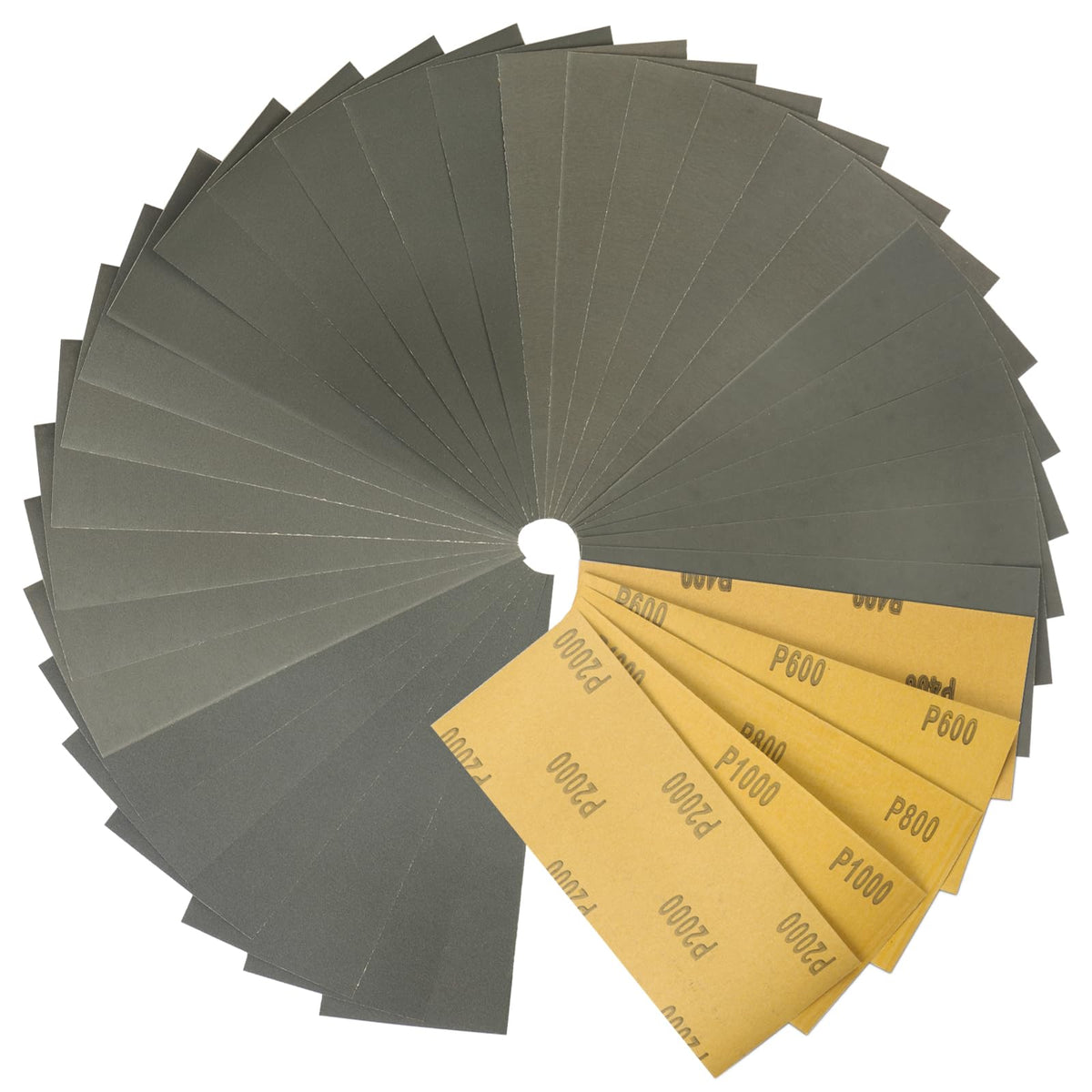 STEBRUAM Wet and Dry Sandpaper 220 Grit, Sanding Paper for Car Metal Wood