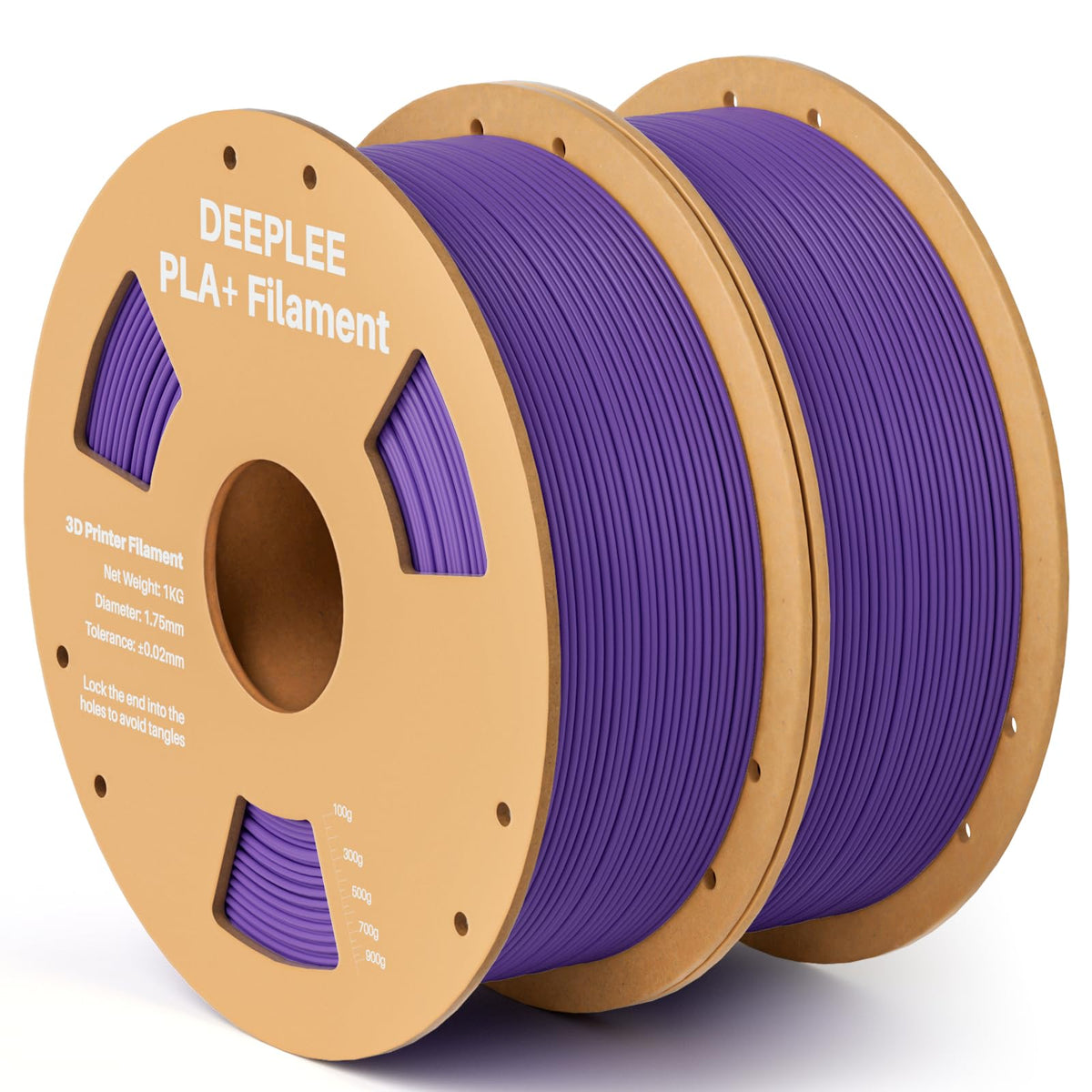 DEEPLEE PLA Plus 1.75mm Filament White 1kg