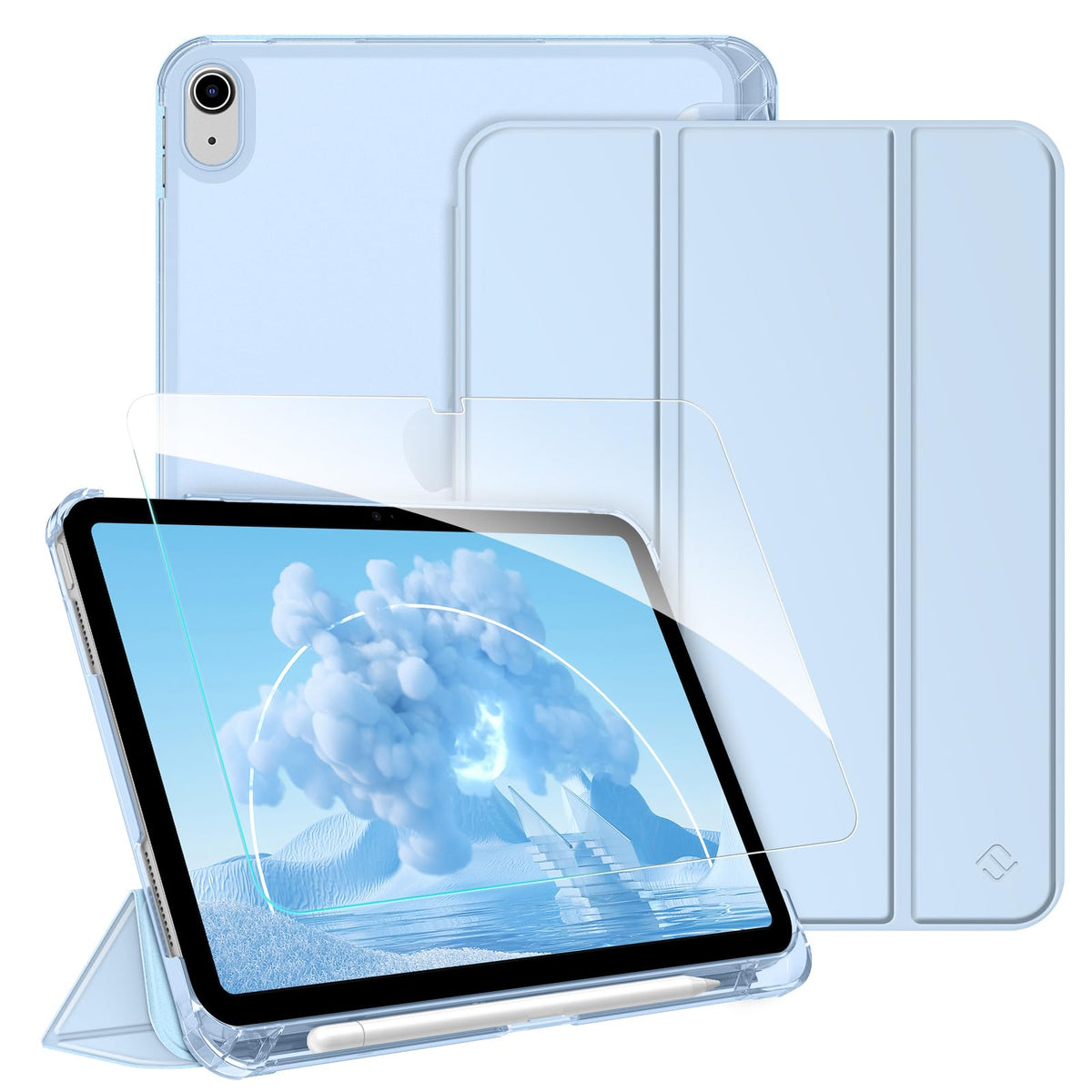 FINTIE Case & Screen Protector Set for iPad A16 11th/10th Gen 11/10.9 Inch