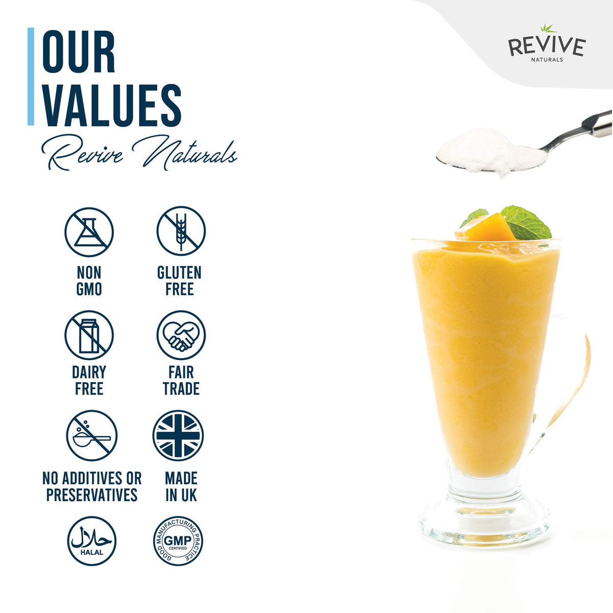 Multi Collagen Protein Powder 400g - Types I, II, III, V & X - Hydrolyzed Grass Fed Bovine, Wild Caught Fish, & Free-Range Chicken & Eggshell Collagen by Revive Naturals