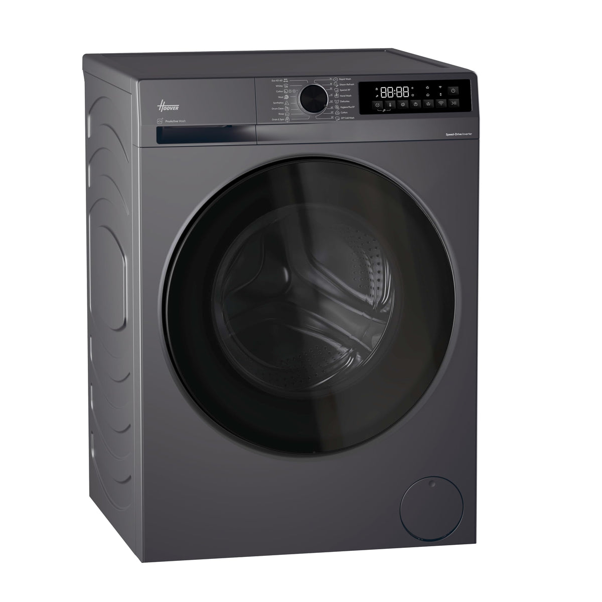 Hoover Pro Wash&Dry Series 3 Washer Dryer, 10+6kg, Graphite & Black, A-20%