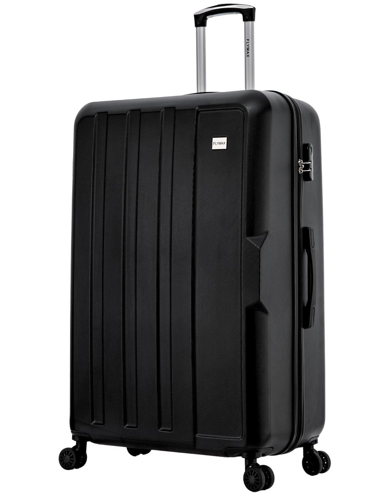 FLYMAX 29" Large Suitcase 4 Wheel Lightweight Luggage Hard Shell Travel Case Hold Check in Fits 23kg - 27kg + 3 Digit Lock Suitcase Large + Telescopic Handle 103 Litre Capacity