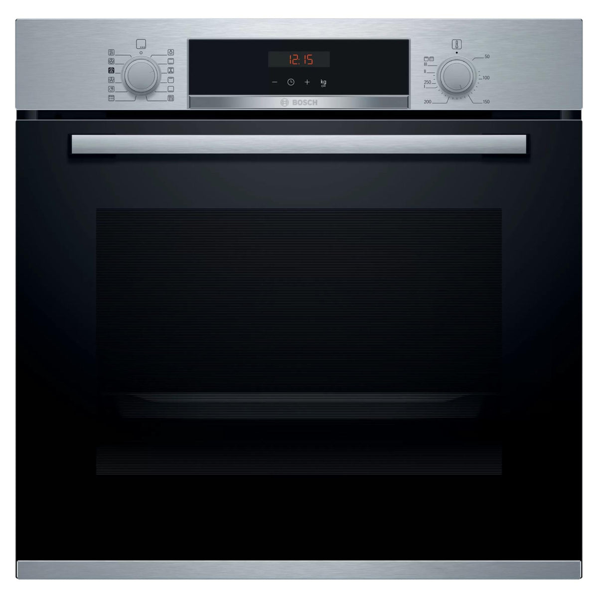 Bosch Series 2 HHF113BR0B Built-in Single Oven, A Rated, Stainless Steel