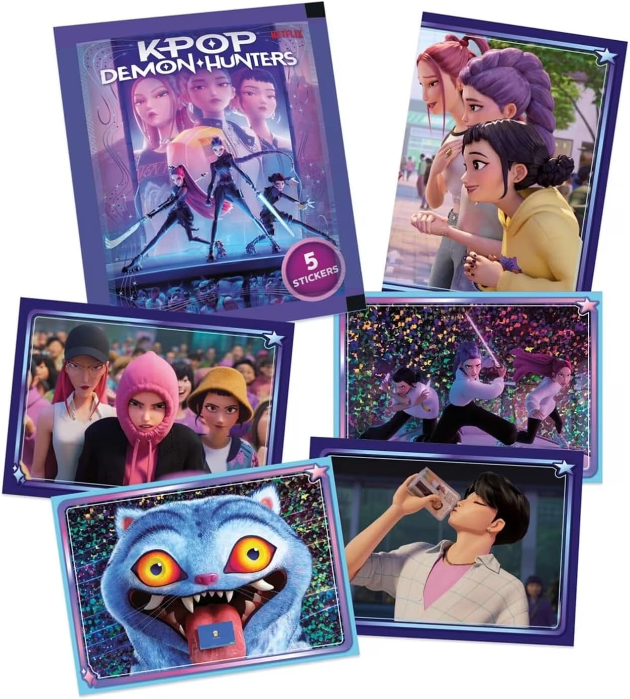 KPop Demon Hunters - Multi Pack - 5 Single Packs