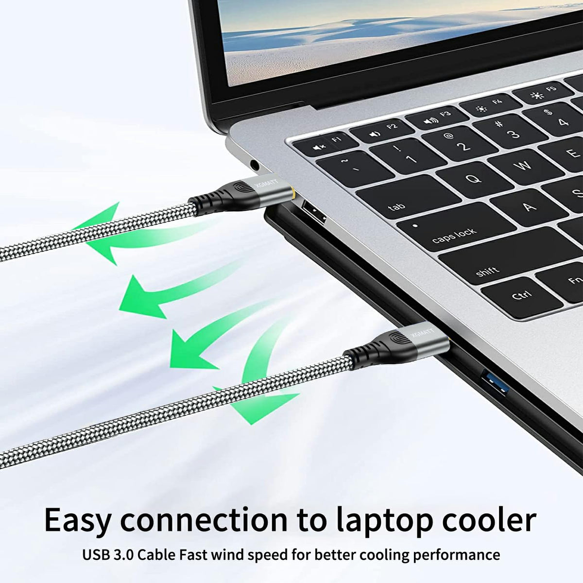 USB 3.0 Cable 1M,5Gbps High Speed Transfer USB Type A Male to Male Lead