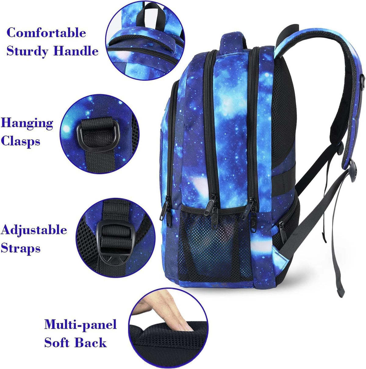 MATEIN Travel Laptop Backpack, Work Bag Laptop Bag, Rucksack for Men Work