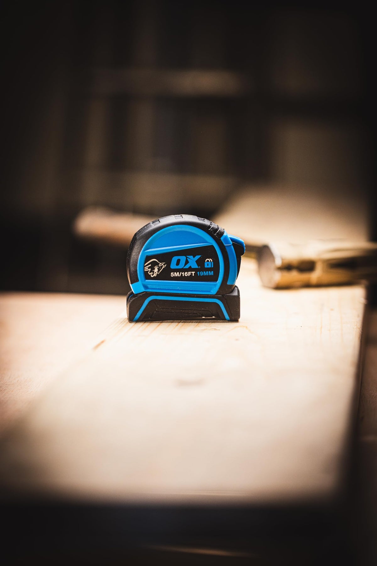 OX Pro Dual Auto Lock Tape Measure Twinpack - 8m, Magnetic End Hook