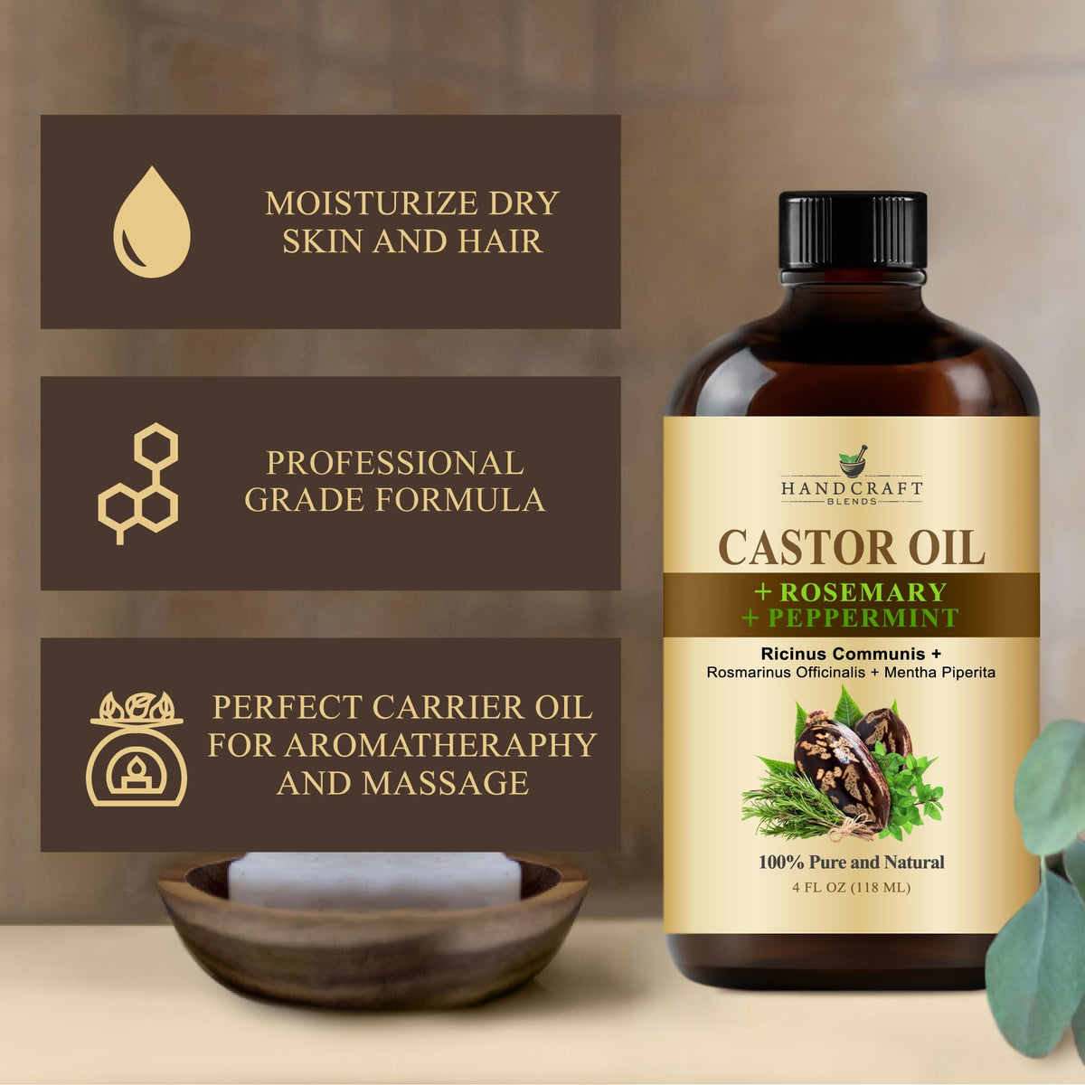 Handcraft Blends Sweet Almond Oil - 118 ml