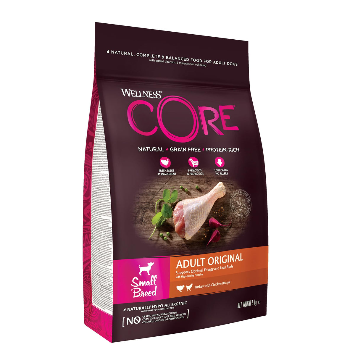 Wellness CORE Original 1.5 kg, Chicken & Turkey – Dry Dog Food
