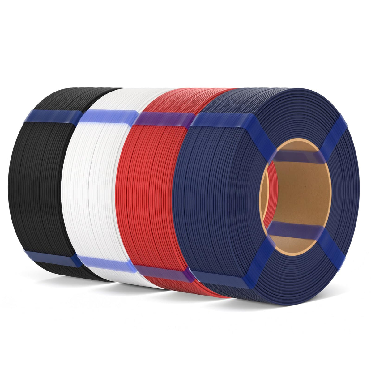 ELEGOO PLA Basic Refill 3D Printer Filament 1.75mm Red 1KG, Easy Storage