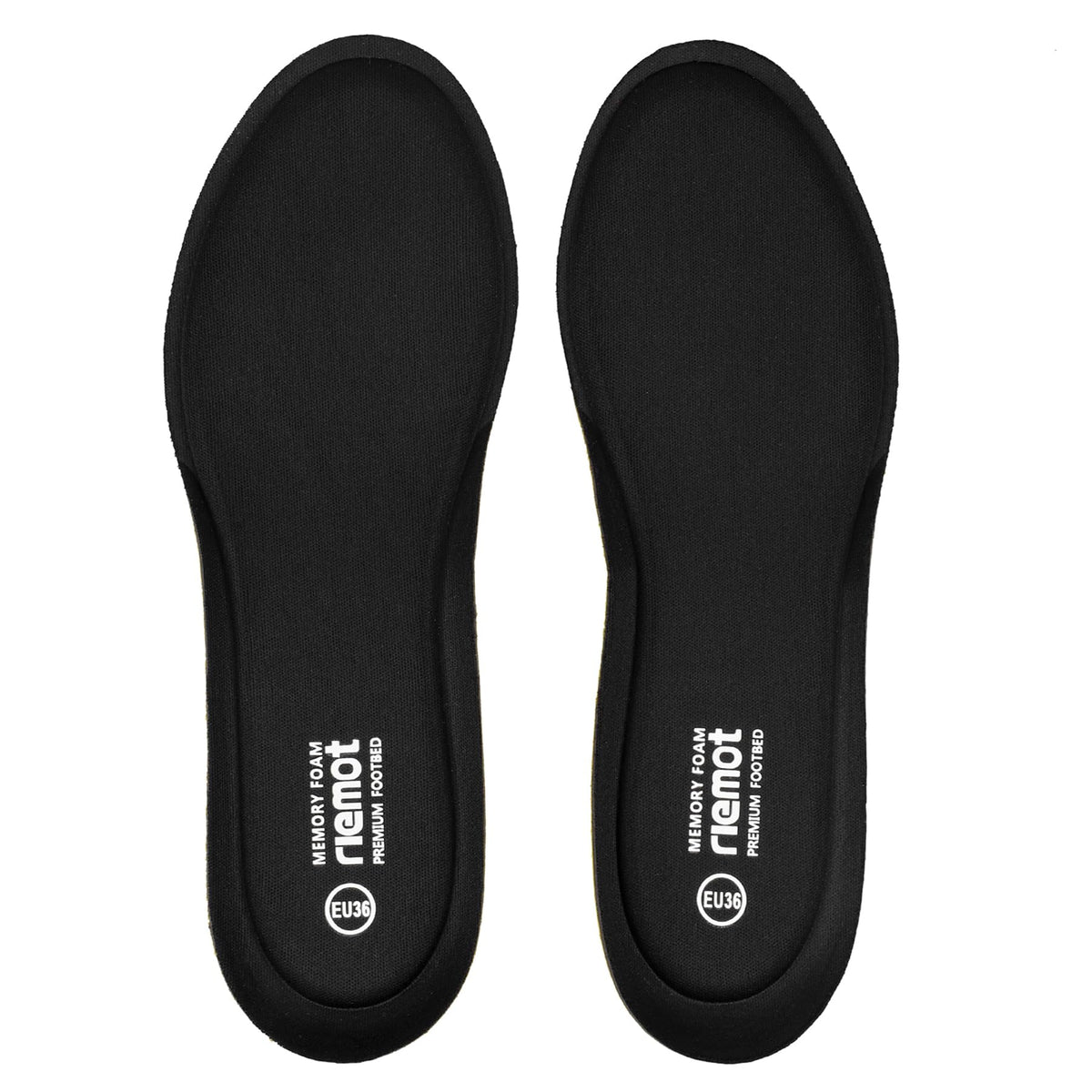 riemot Memory Foam Insoles for Men and Women - Replacement Shoe Inserts Comfort Cushioning for Sports Shoes, Trainers, Sneakers, Work Boots and Walking Shoes