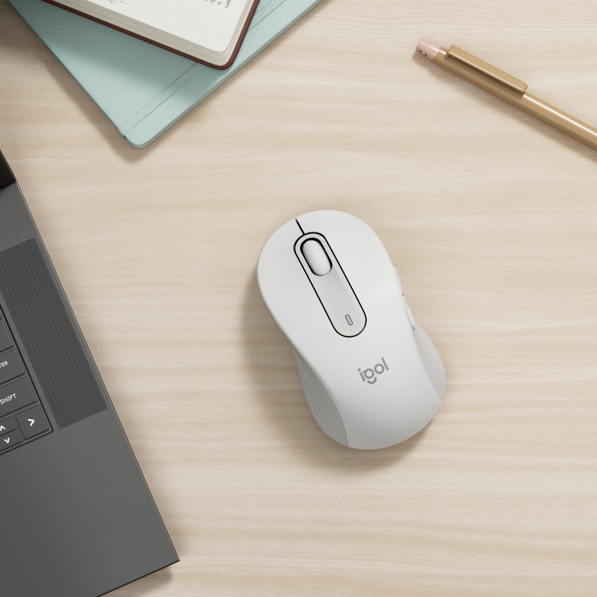 Logitech Signature M650 L Full Size Wireless Mouse - For Large Sized Hands