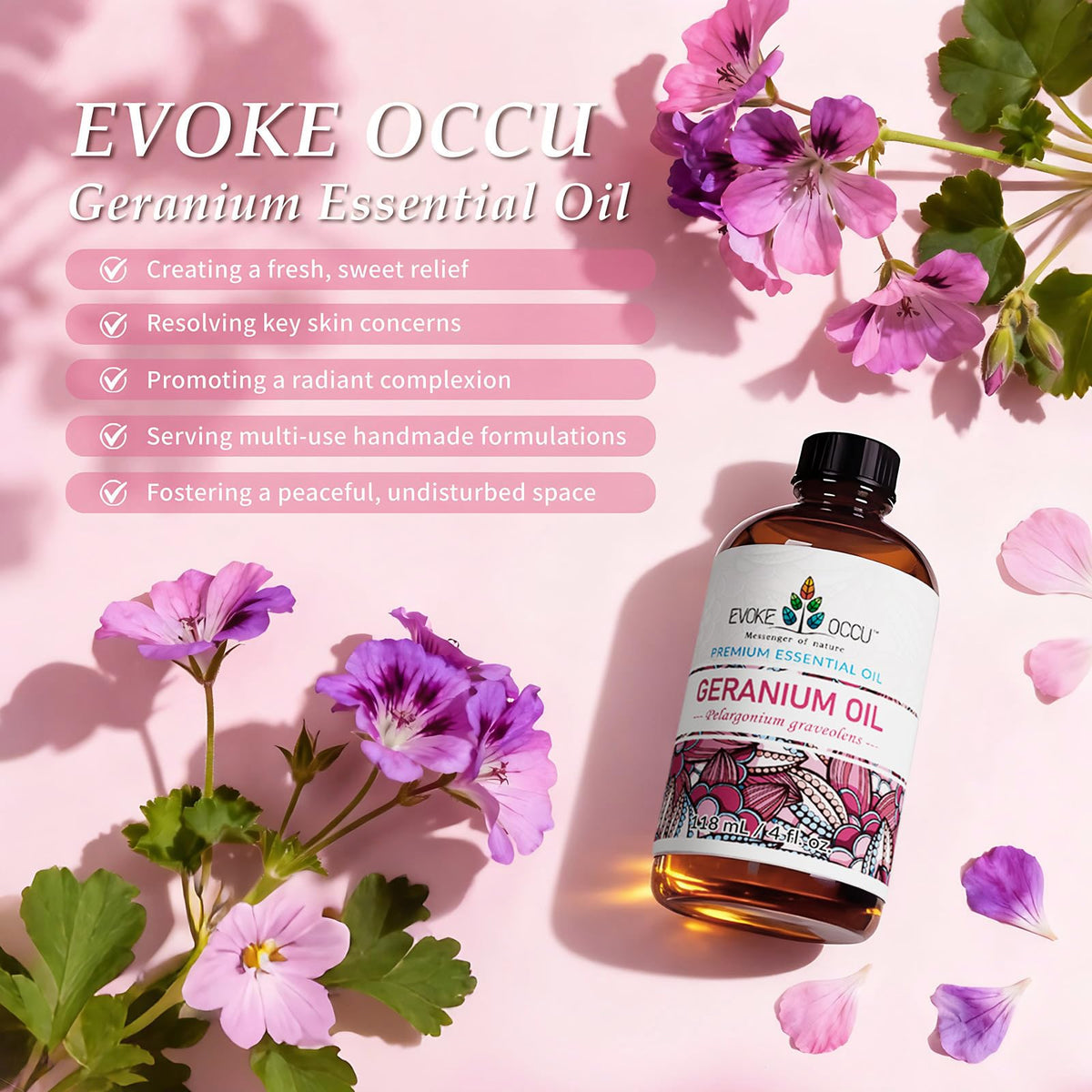 EVOKE OCCU Myrrh Essential Oil for Diffuser, Candle & Skin