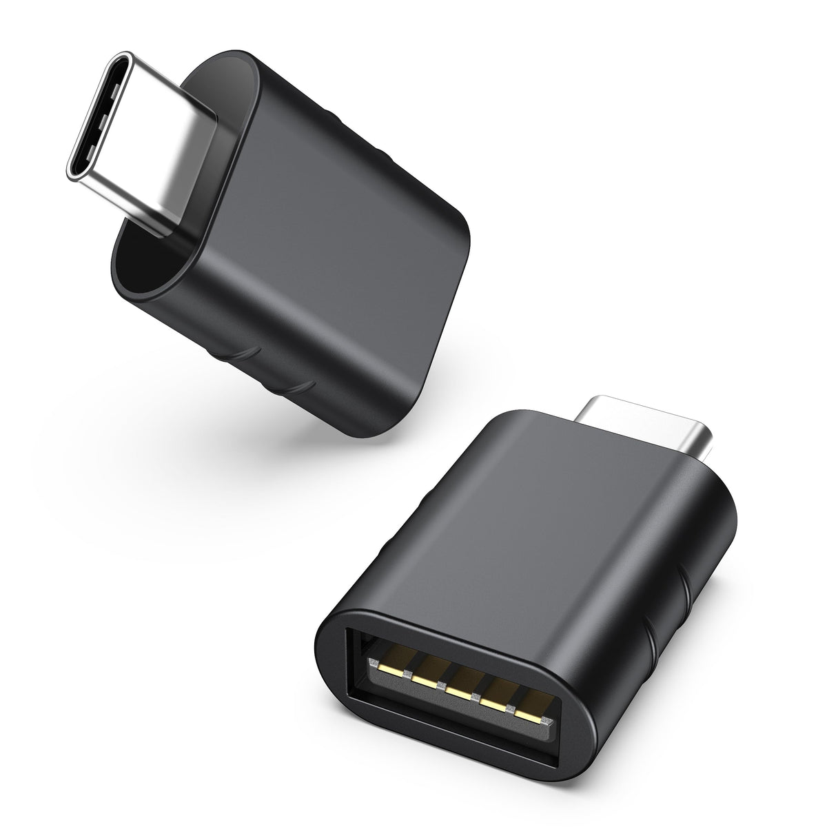 Syntech USB C to USB Adapter 2-Pack, Type C Male to USB 3.0 Female Adapter