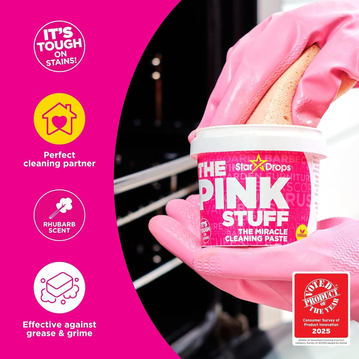 Pink Stuff Miracle Cleaning Paste -850g