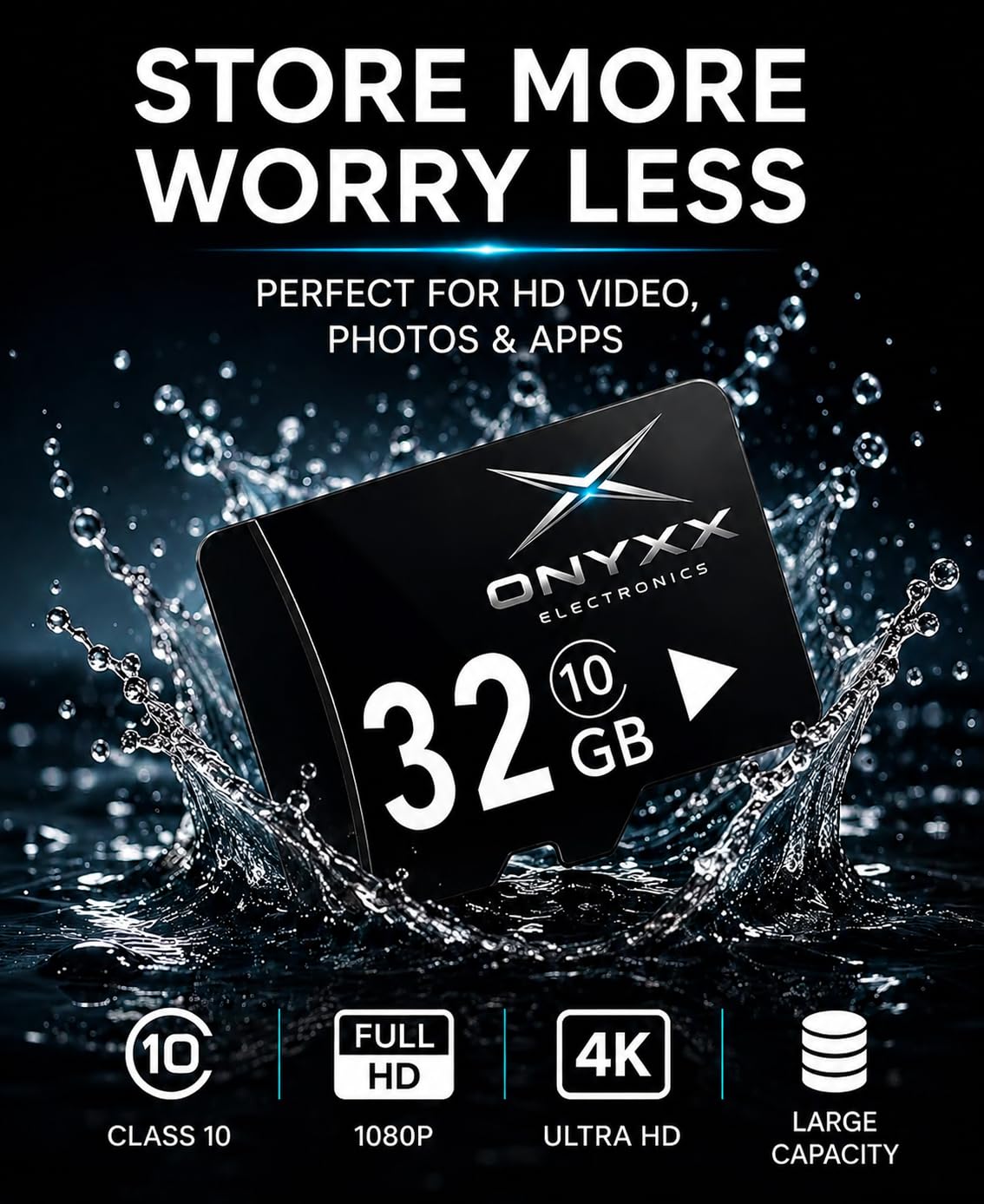 16GB Micro SD Card Class 10 High Speed Memory Card TF Card for Smartphone, Camera, Tablet, Dash Cam, Speaker, Android Devices, HD Video Recording & Data Storage