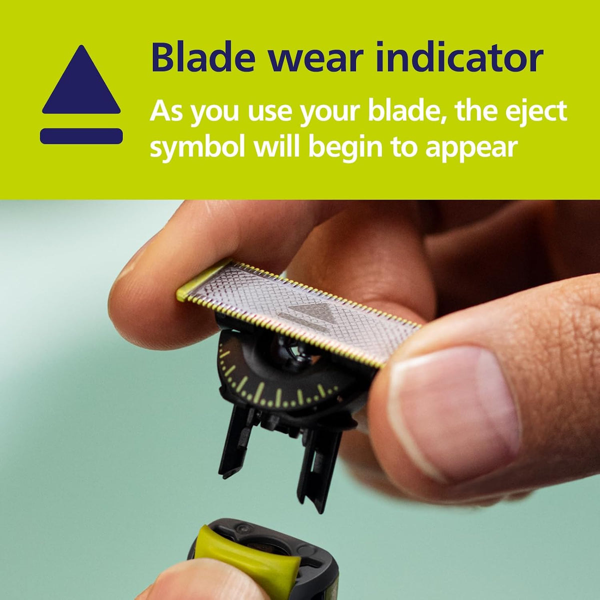 Philips OneBlade Original 360 Blade Heads, Compatible with all OneBlade and Pro Electric Shaver & Trimmers, Original from Philips, 3x One Blade, 12-Month Supply (QP430/60)