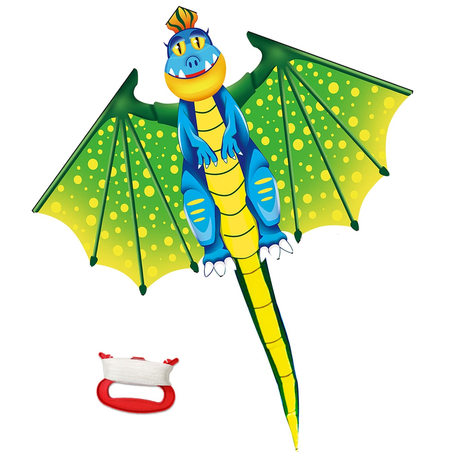 YongnKids Huge Kite Kids Easy to Fly for Ages 4-8 Children and Adults|Beginners, with 328ft String & Spool, Gift Packaging, Outdoor Games Flying Toys
