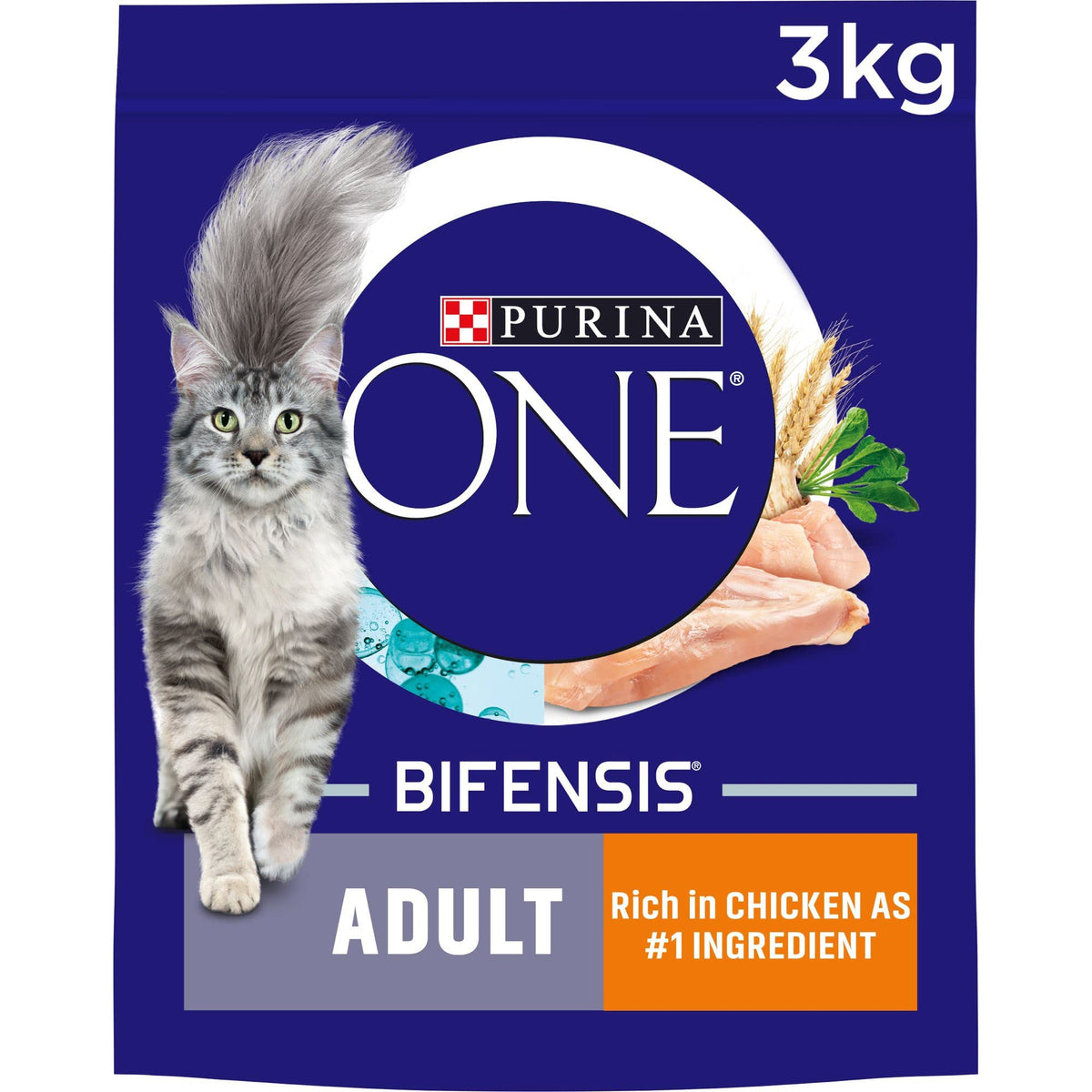 PURINA ONE Bifensis Adult Dry Cat Food Chicken 7.5kg Pack