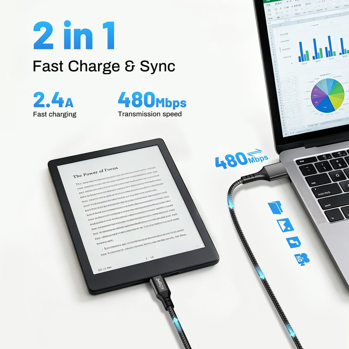 Micro USB Cable 2M 2PACK Android Charger Cable Fast Charging Cable Nylon Micro USB Charger cable Samsung Galaxy S7 Edge S6 S5 J7 J5 J6 J3 Note A6 A10,Sony,LG,Kindle,Xbox,PS4,Tablets,Nexus,Sony