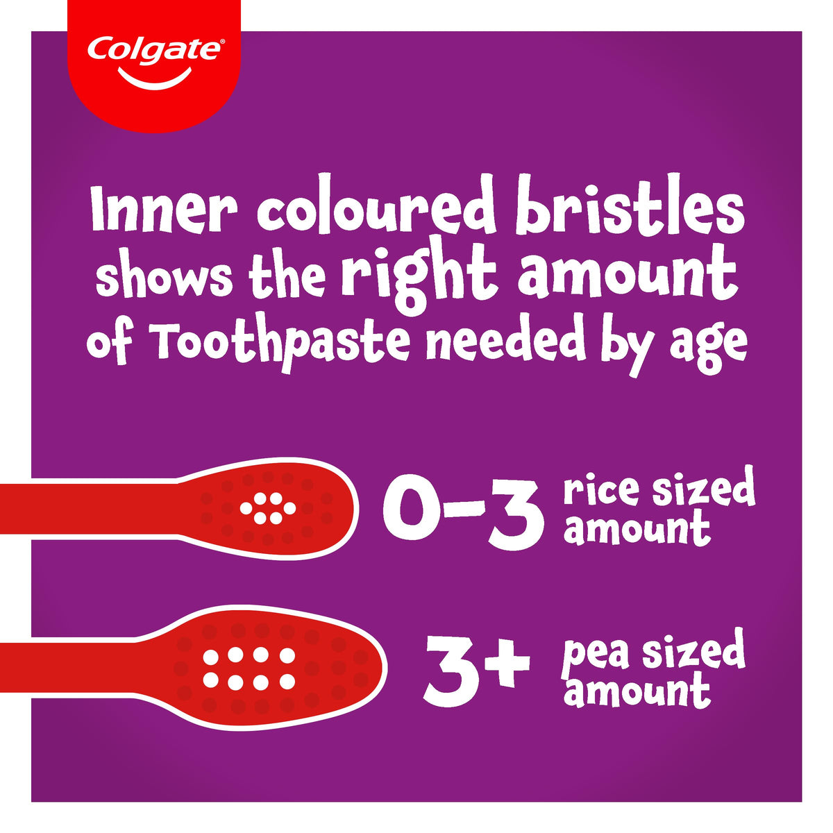 Colgate Kids Bluey Toothbrush 3-5 Years, 2 Pack