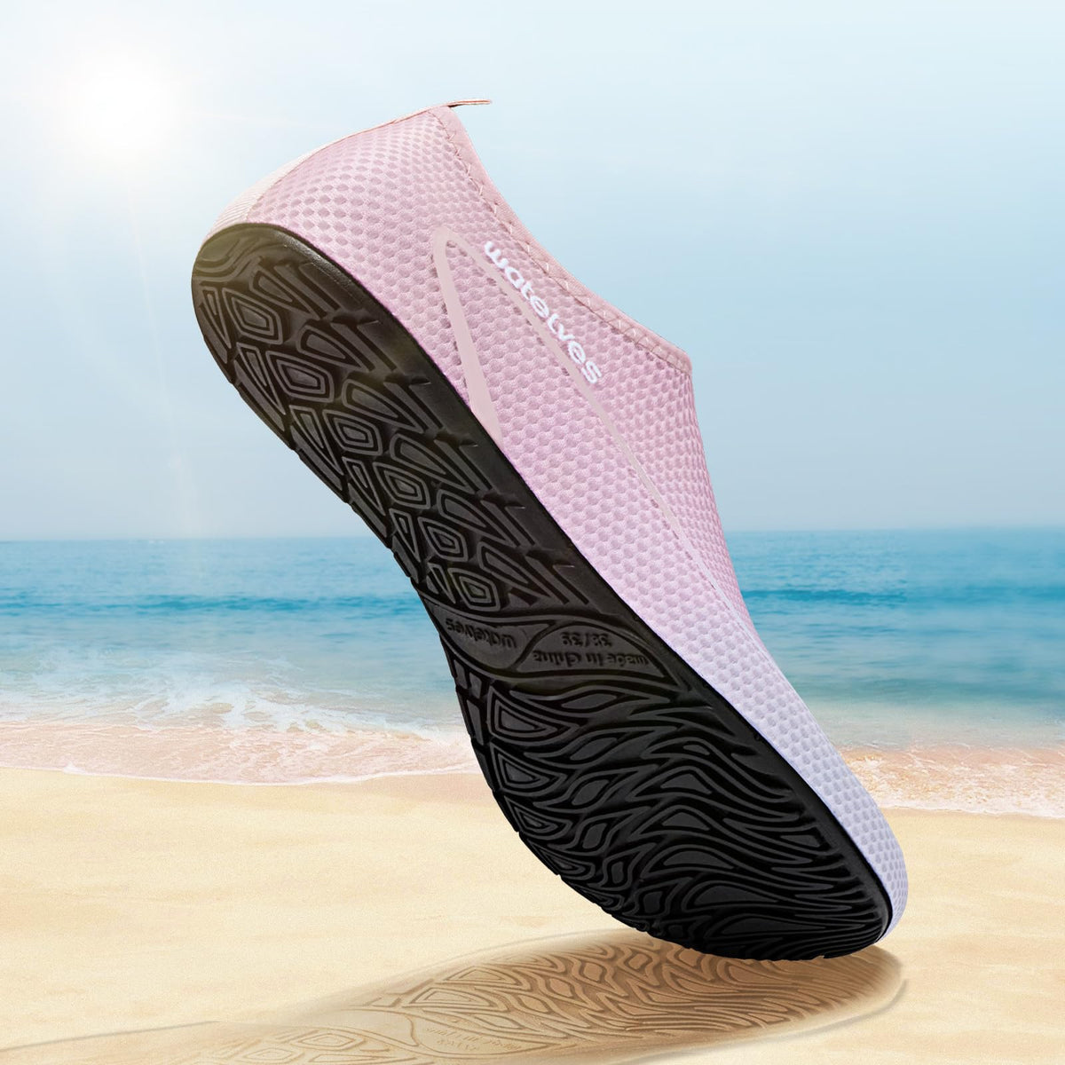 Swim Water Shoes Aqua Socks Barefoot for Sea Beach Swimming Shoes Pool Ladies Women Mens