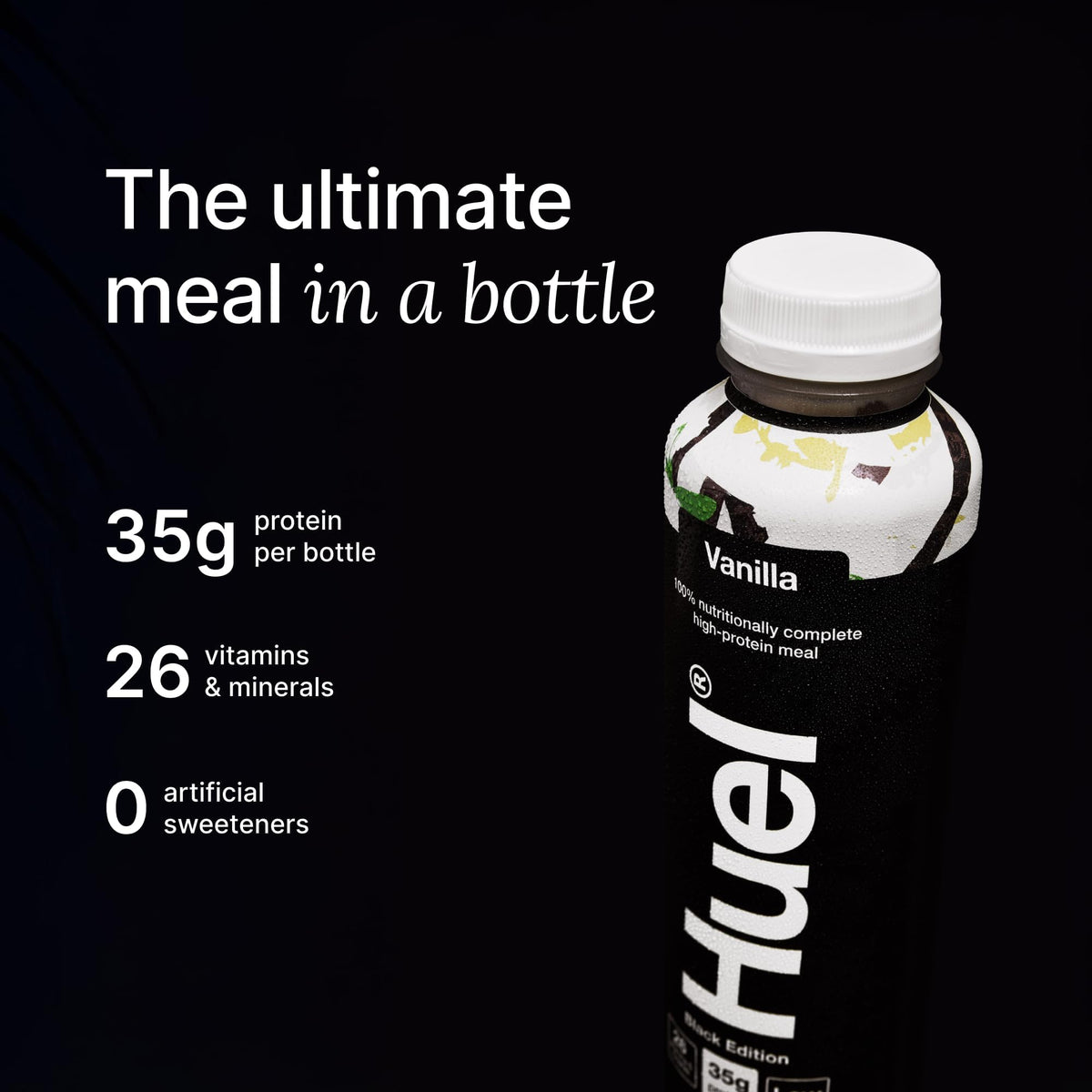 Huel Black Edition RTD | 12x500ml 35g Protein | Chocolate