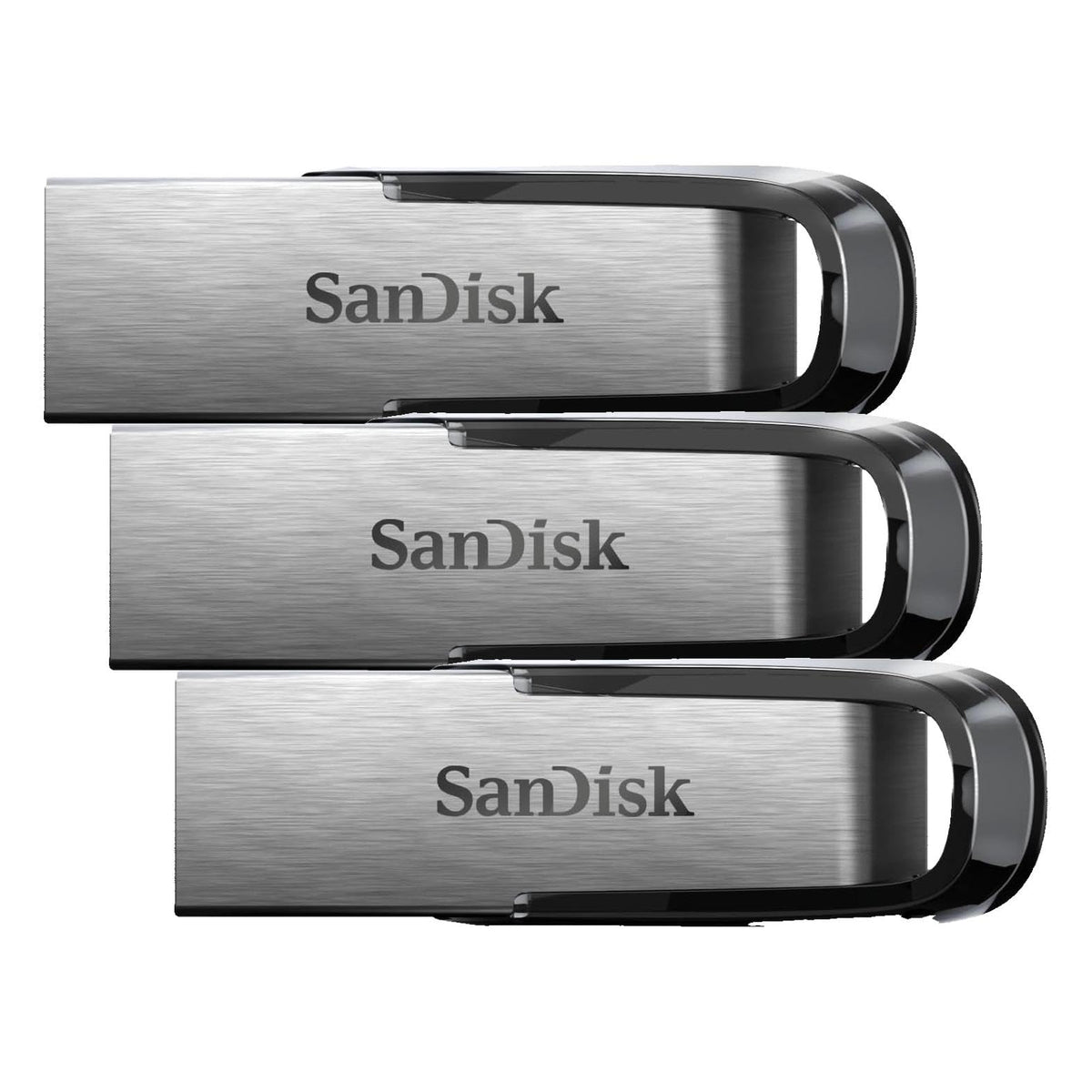 SanDisk 64GB 10-Pack Ultra Flair USB 3.0 Flash Drive (10x64GB), Non-Retail Packaging - SDCZ73-064G-B10CT